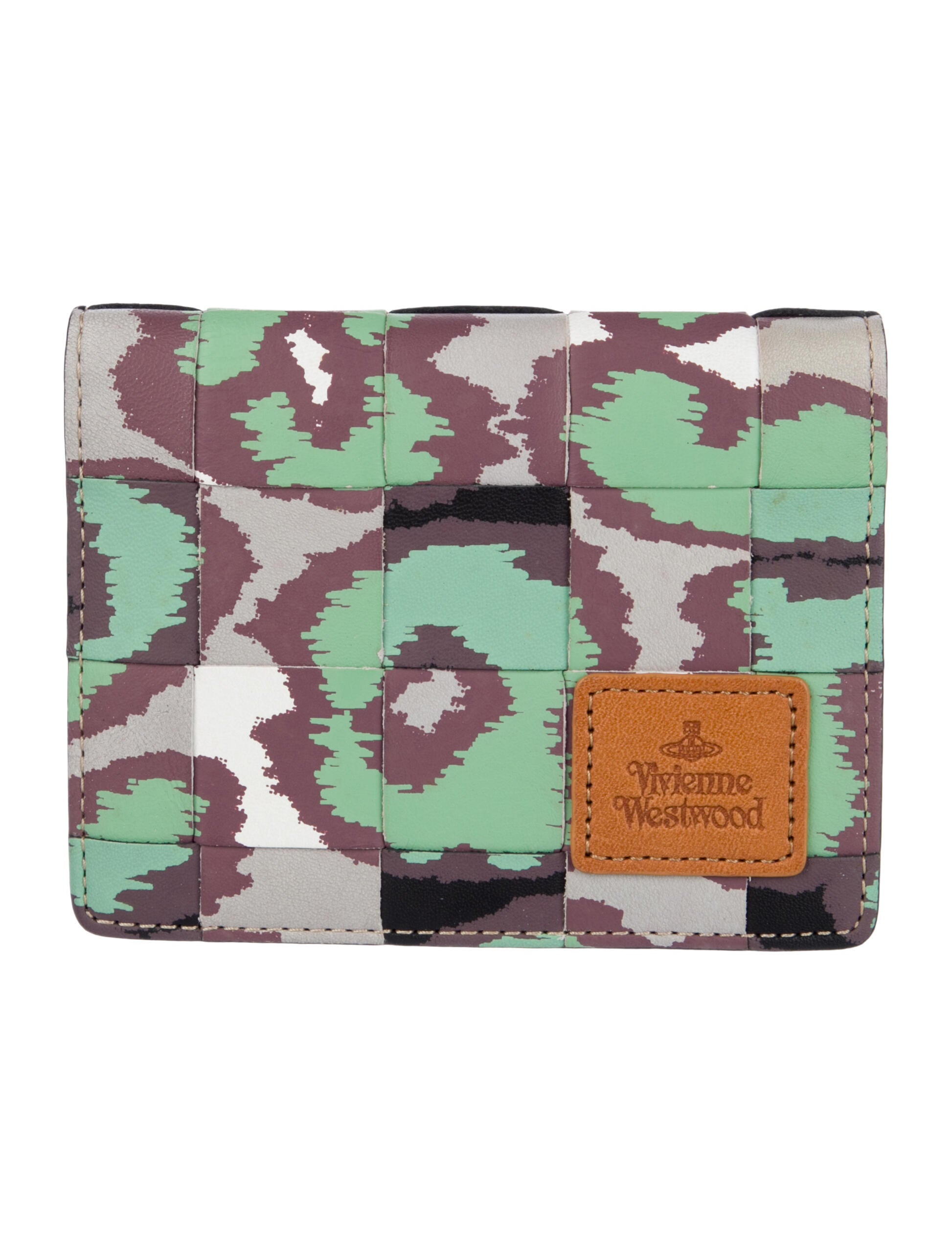Vivienne Westwood Leather Printed Wallet