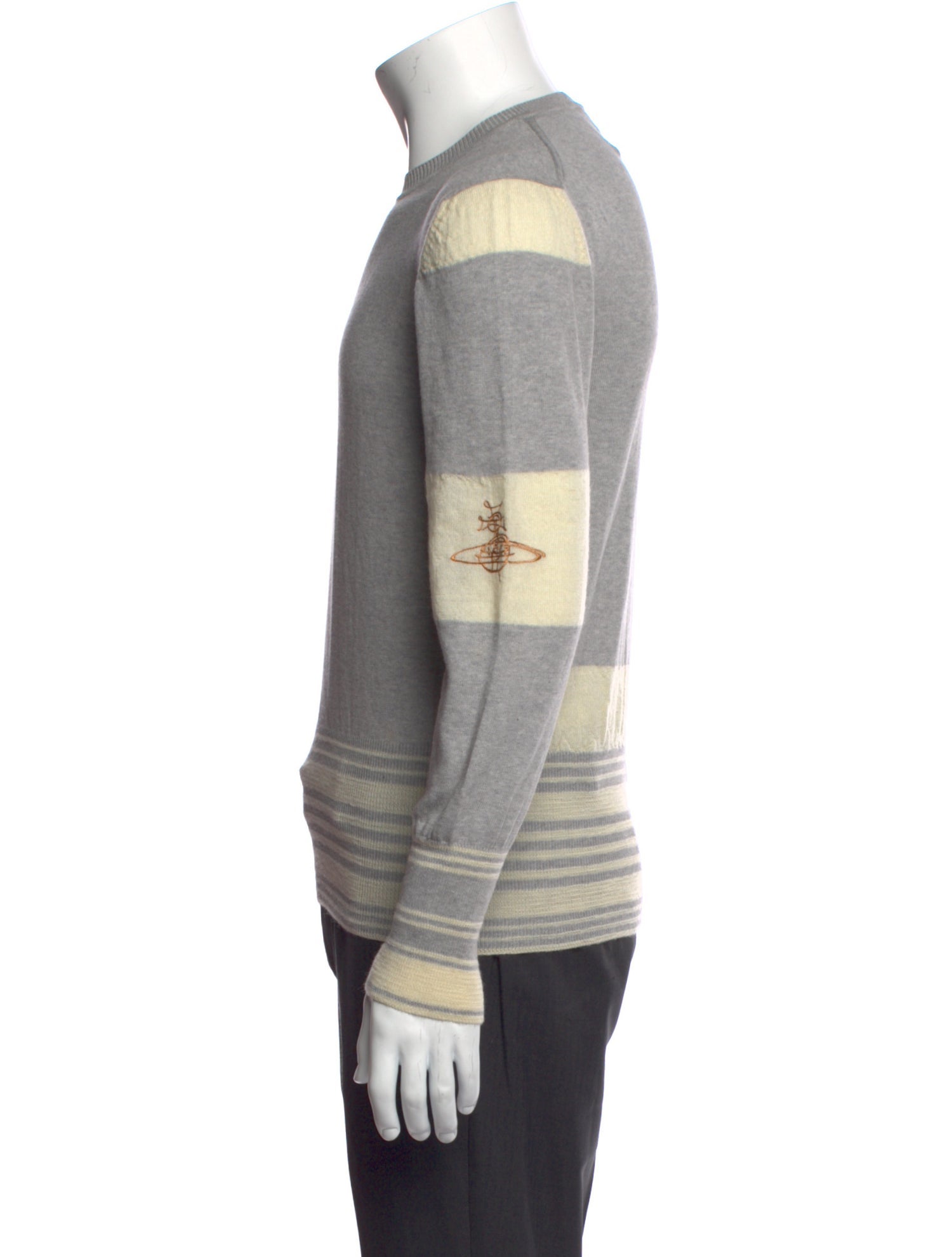 Vivienne Westwood Striped Crew Neck Pullover