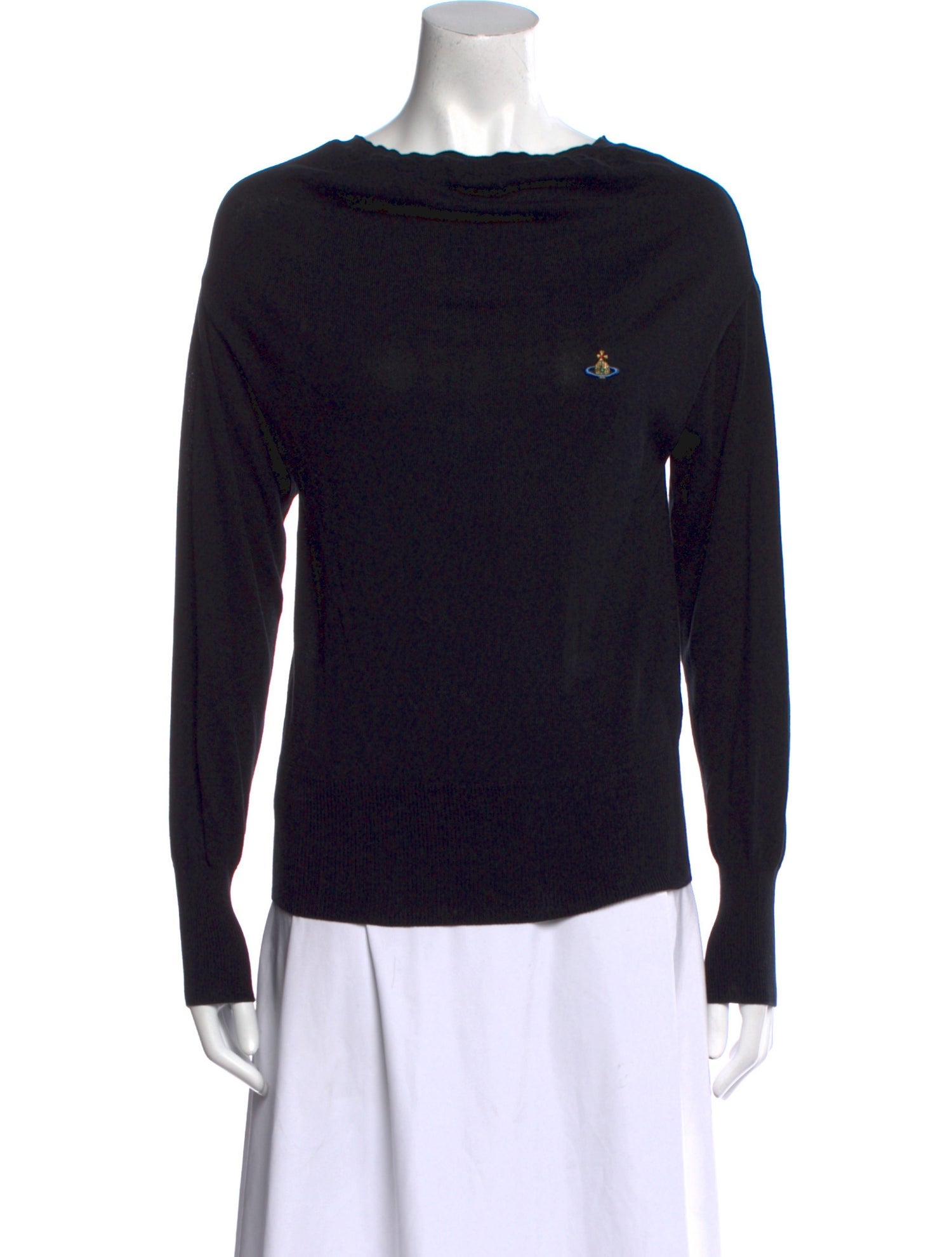 Vivienne Westwood Bateau Neckline Long Sleeve Top