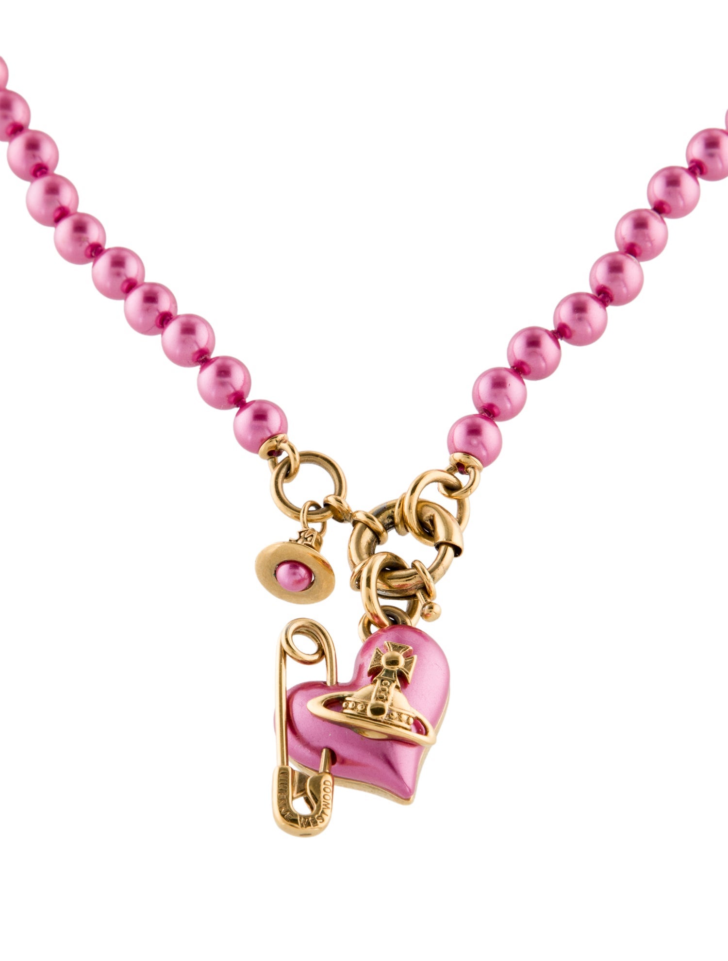 Vivienne Westwood Orietta Faux Pearl Choker Necklace