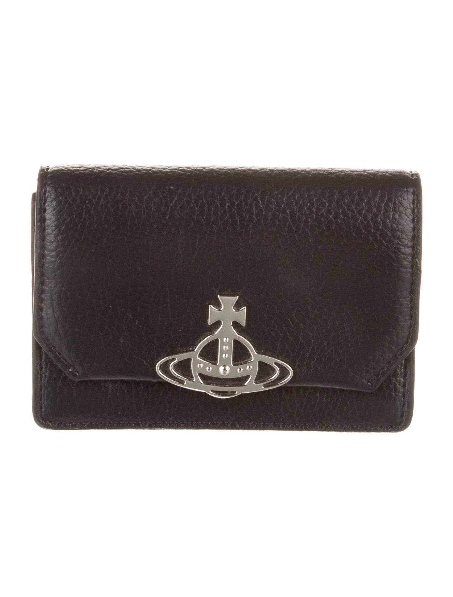 Vivienne Westwood Leather Graphic Print Bifold Wallet