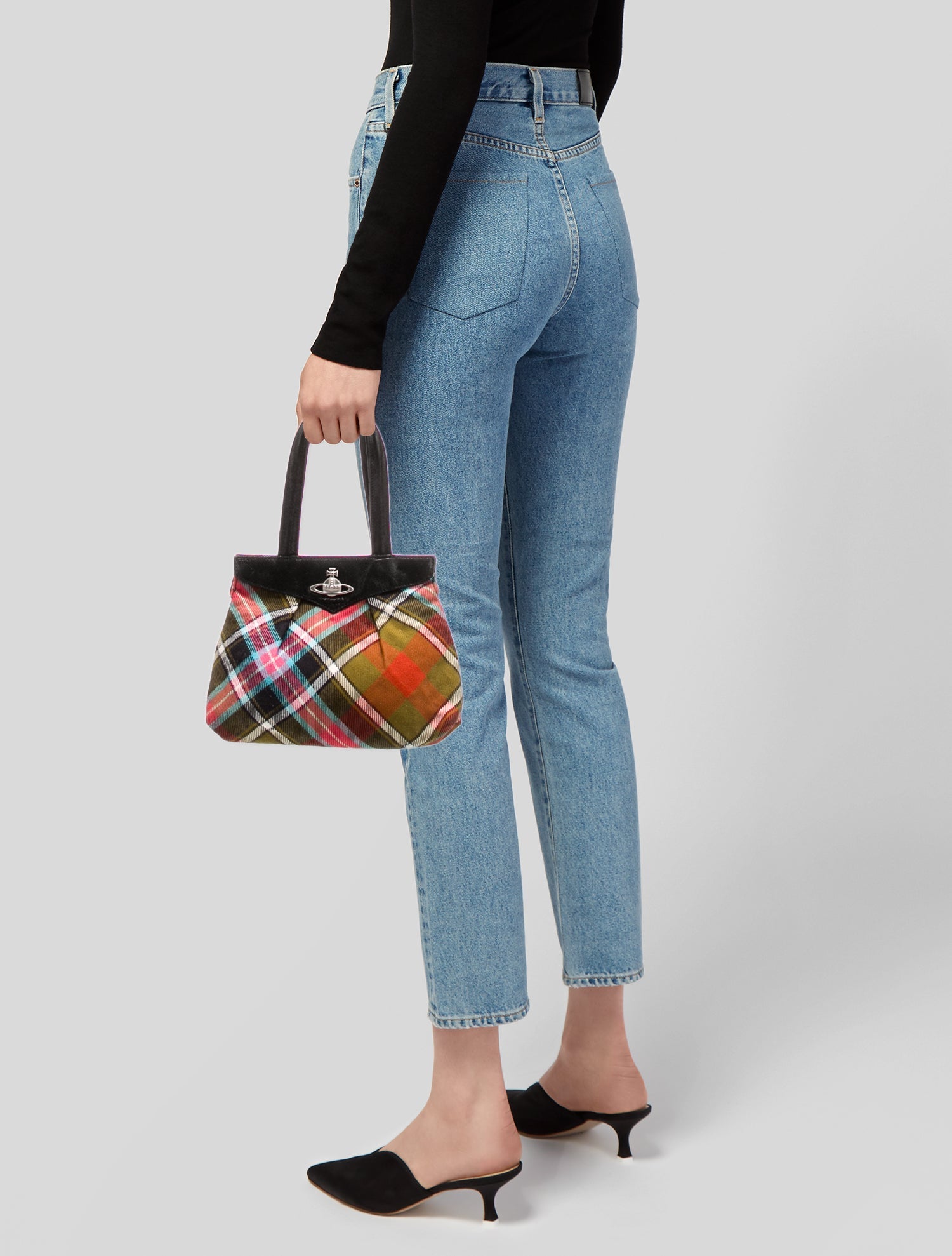 Vivienne Westwood Wool Top Handle Bag