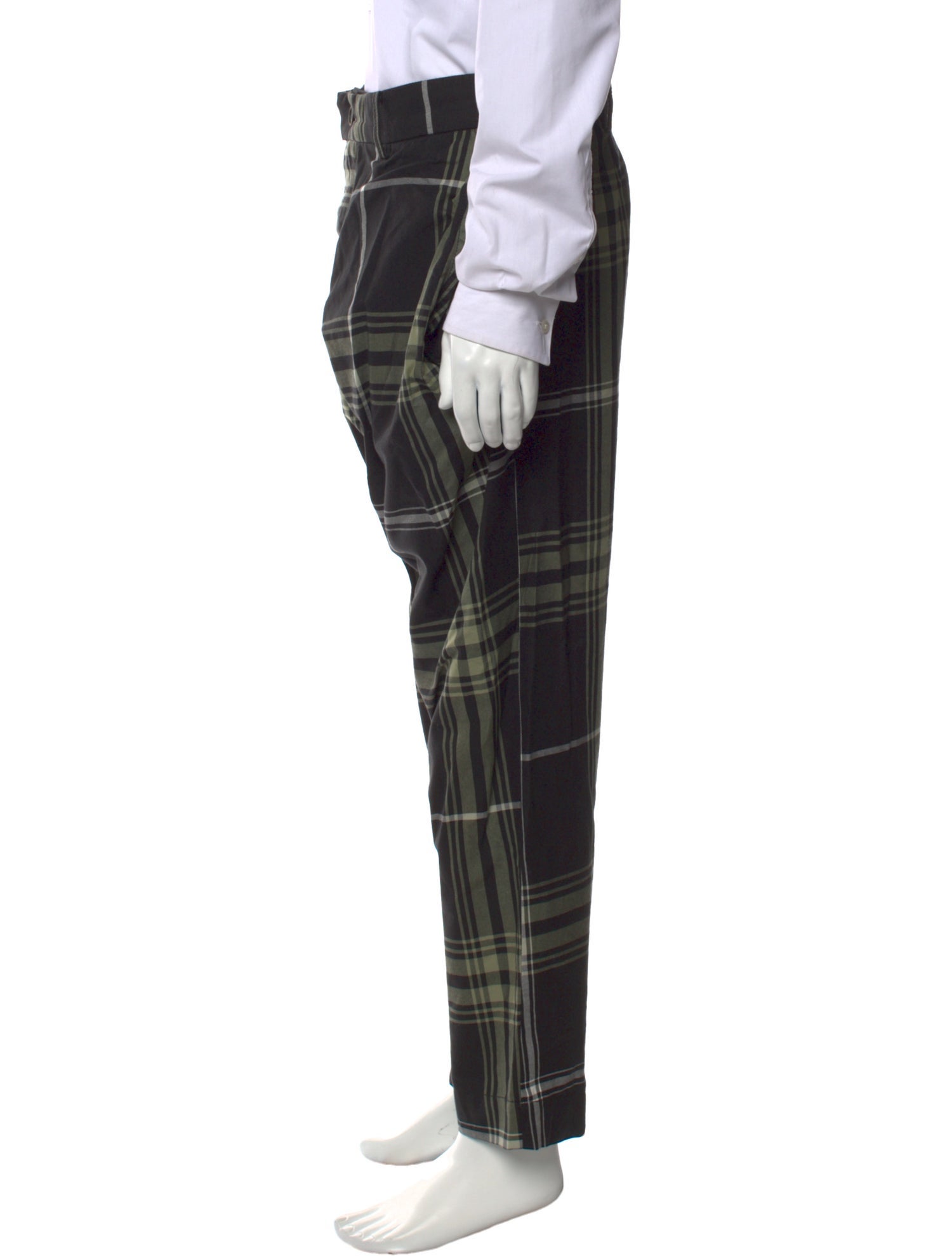 Vivienne Westwood Anglomania Plaid Print Cargo Pants