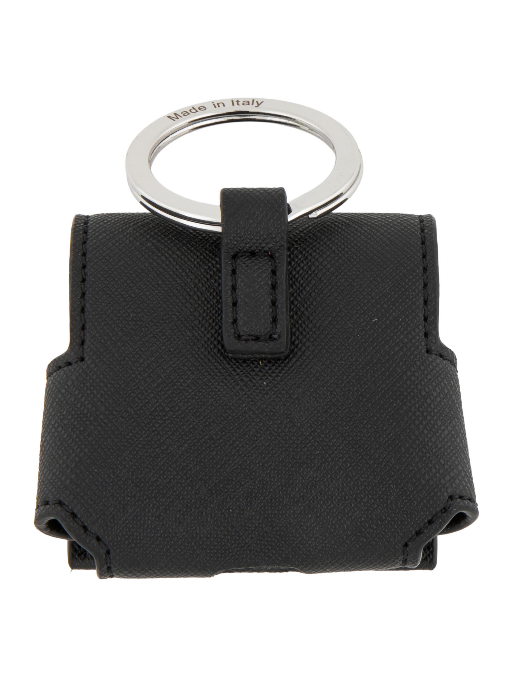 Vivienne Westwood Vegan Leather pouch Keychain - Black Keychains