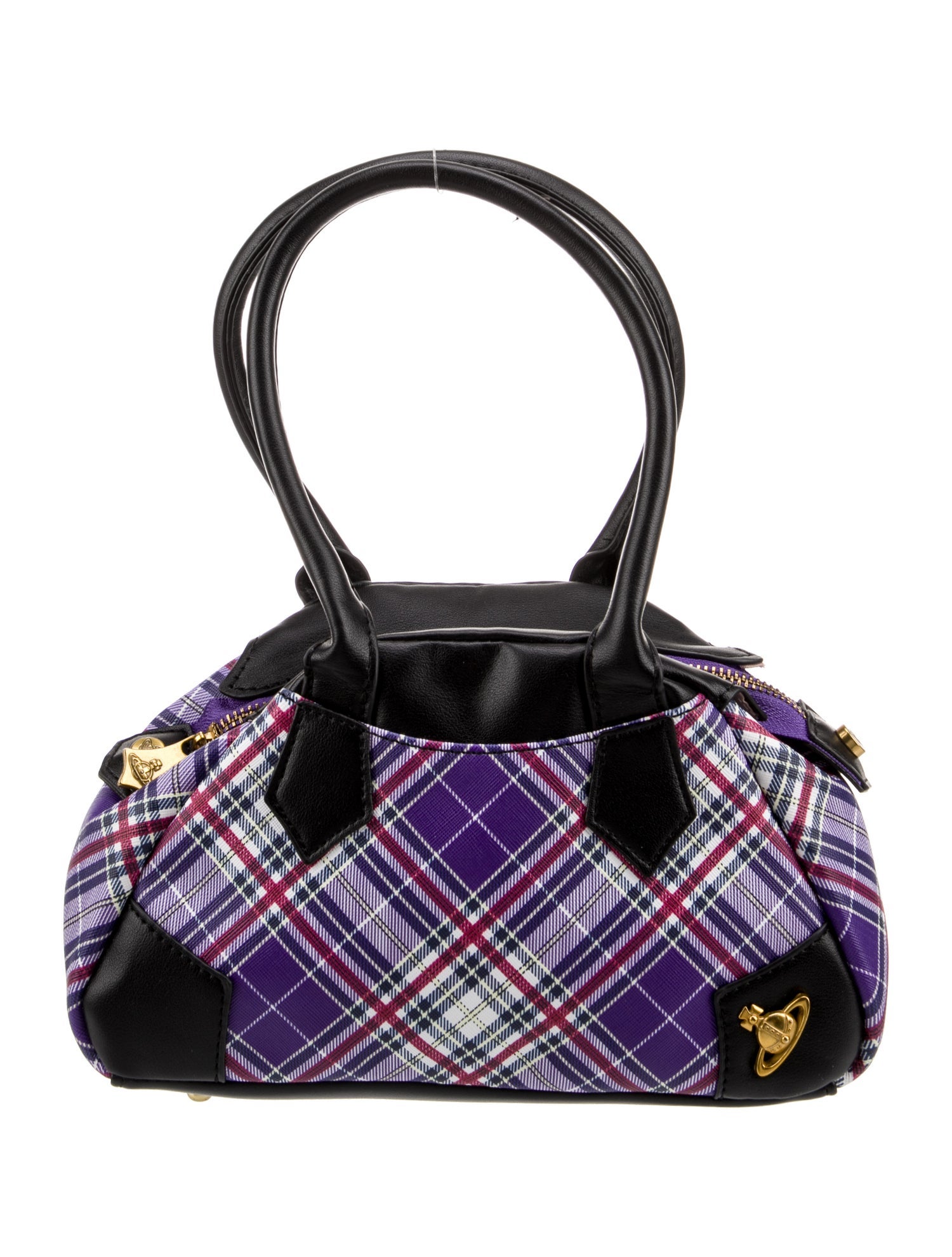 Vivienne Westwood Canvas Top Handle Bag