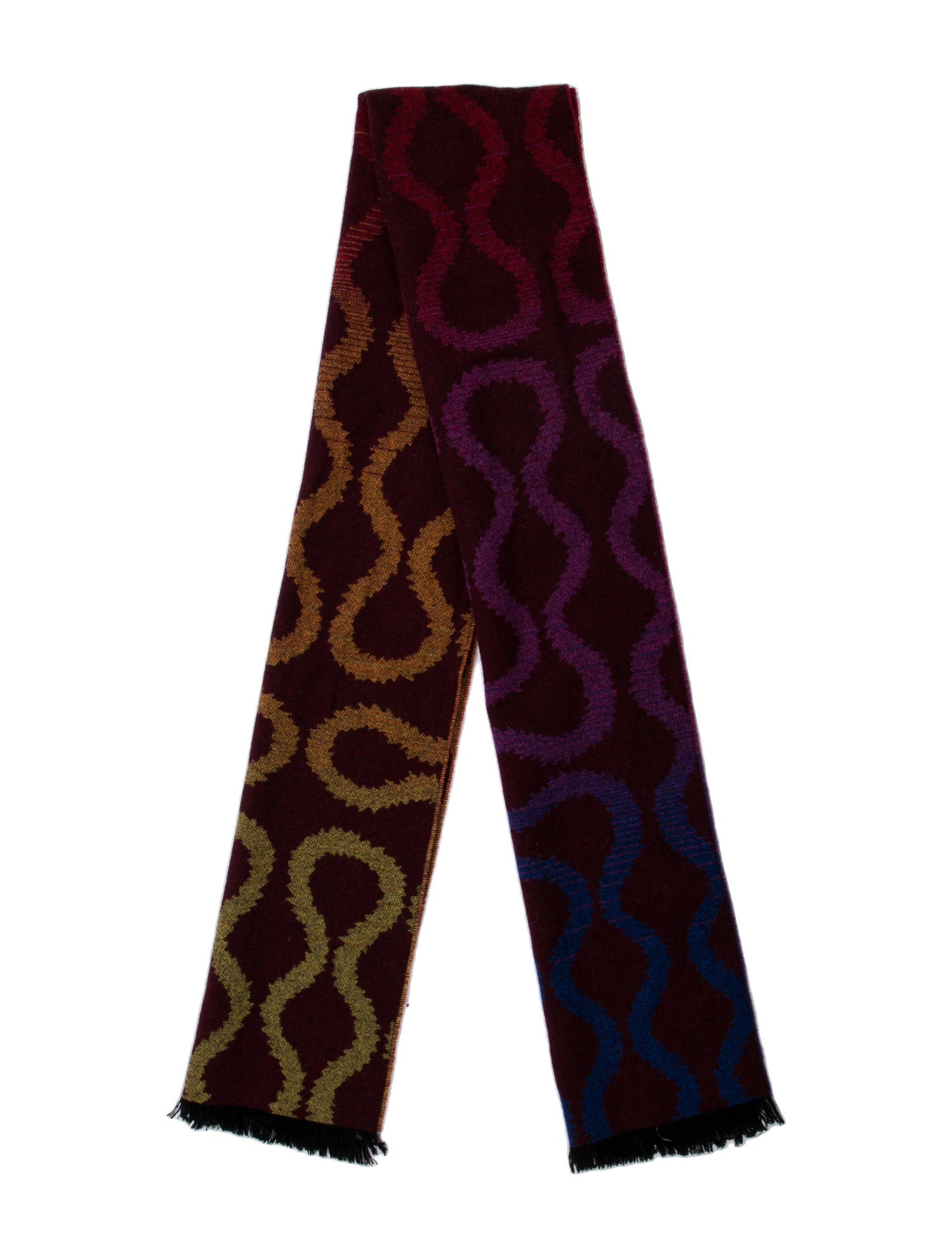 Vivienne Westwood Wool Printed Scarf