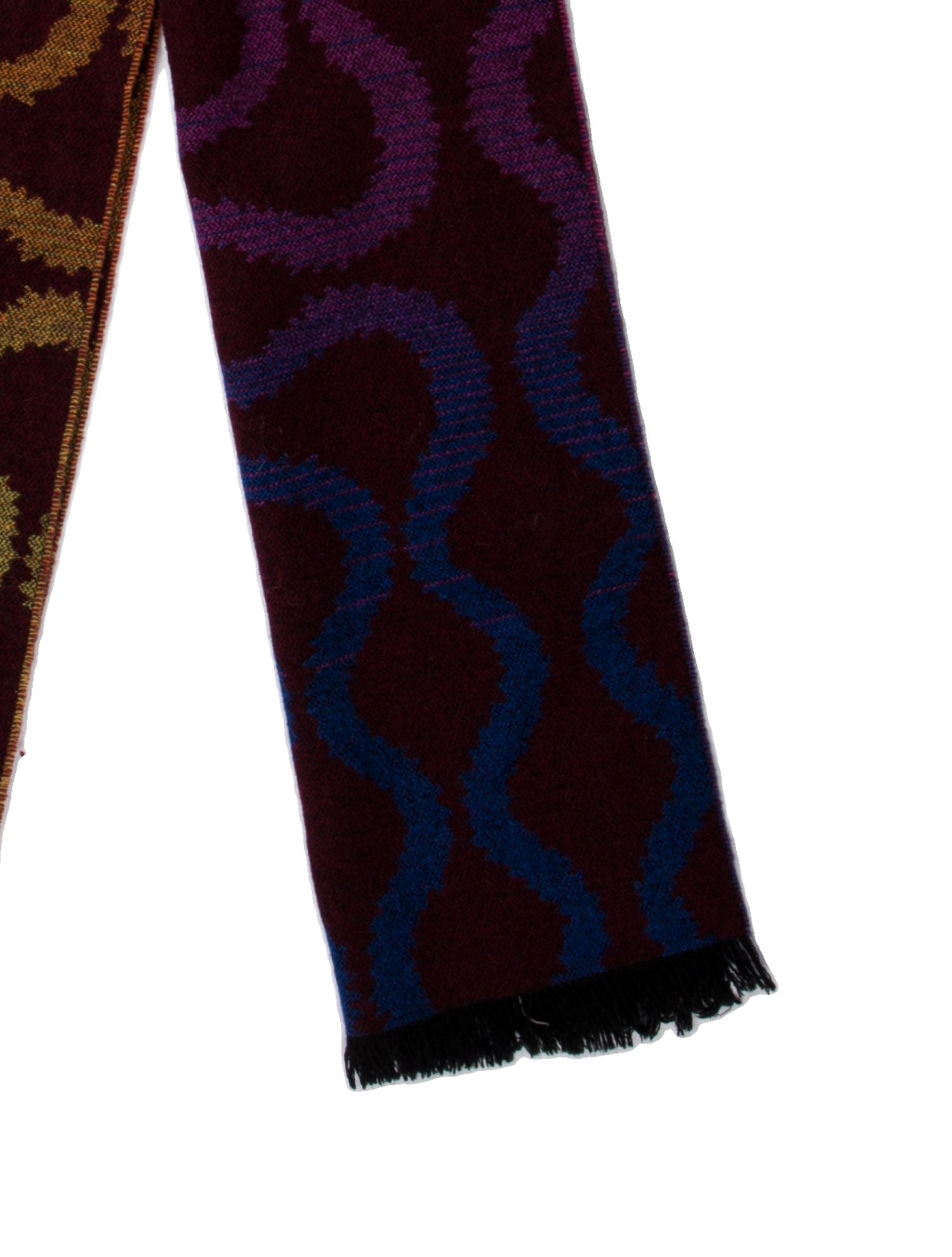Vivienne Westwood Wool Printed Scarf
