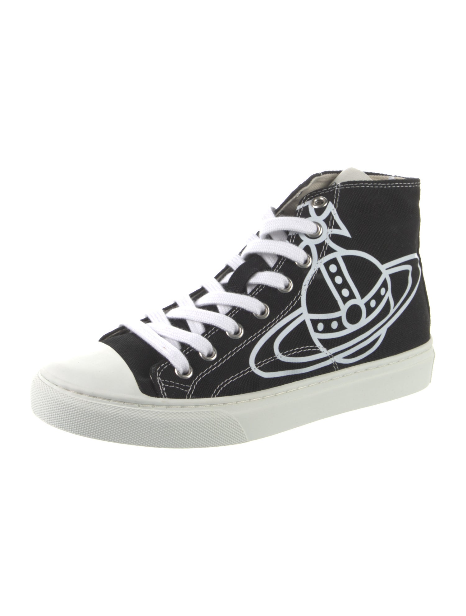 Vivienne Westwood Canvas Graphic Print Sneakers