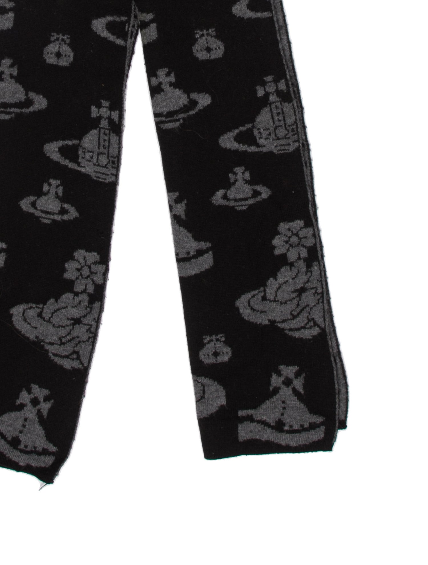 Vivienne Westwood Wool Printed Scarf