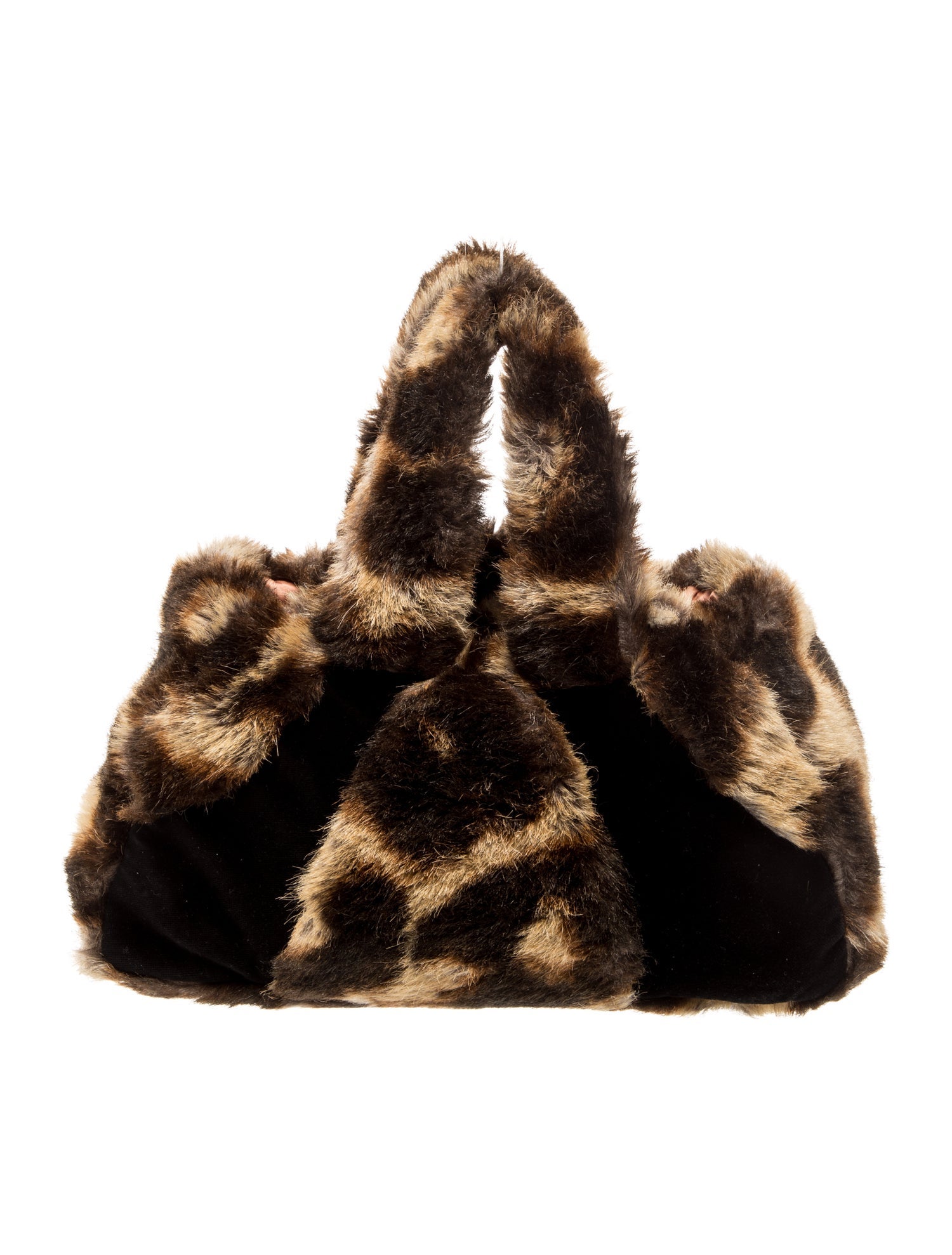 Vivienne Westwood Faux Fur Top Handle Bag Vintage