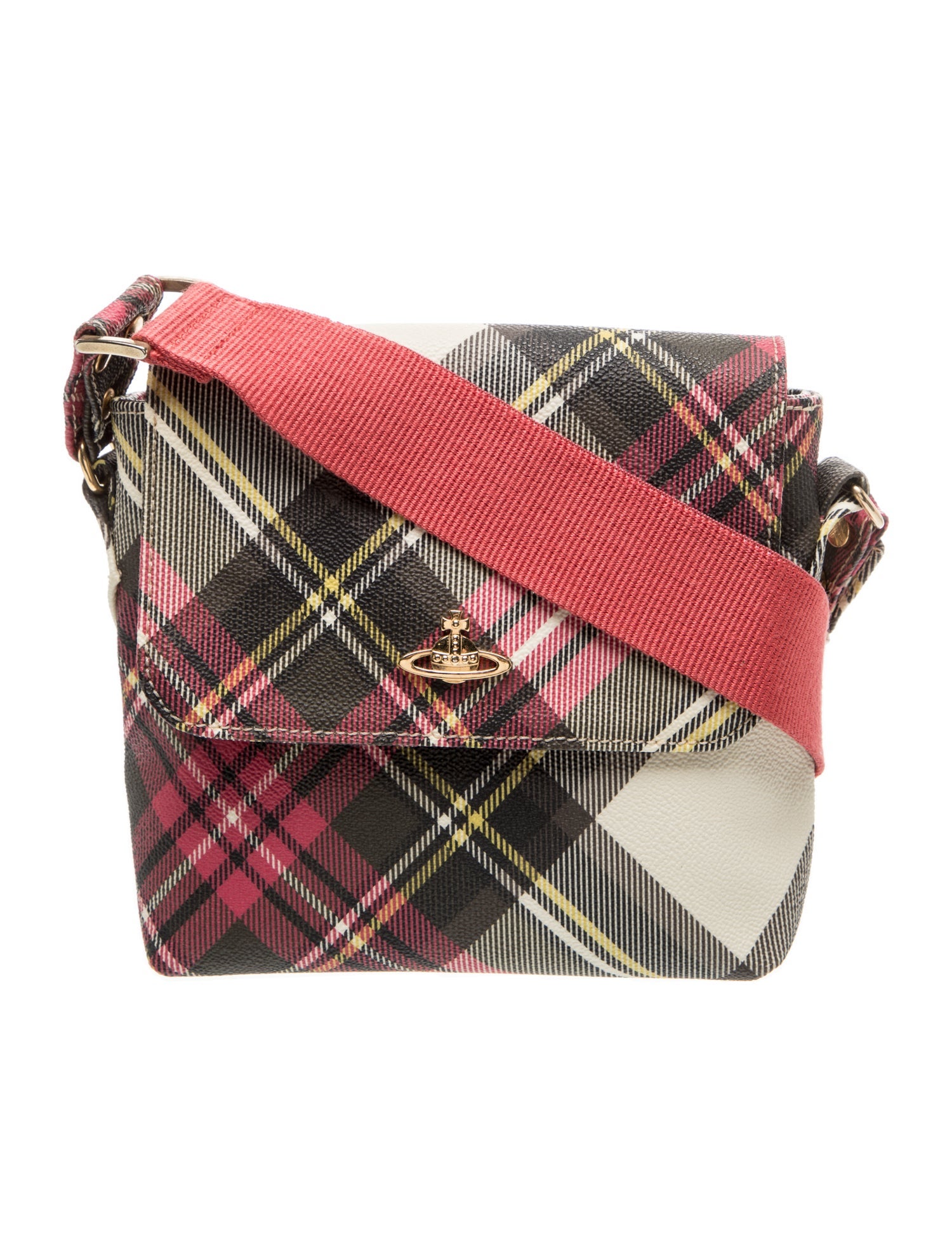 Vivienne Westwood Canvas Messenger Bag