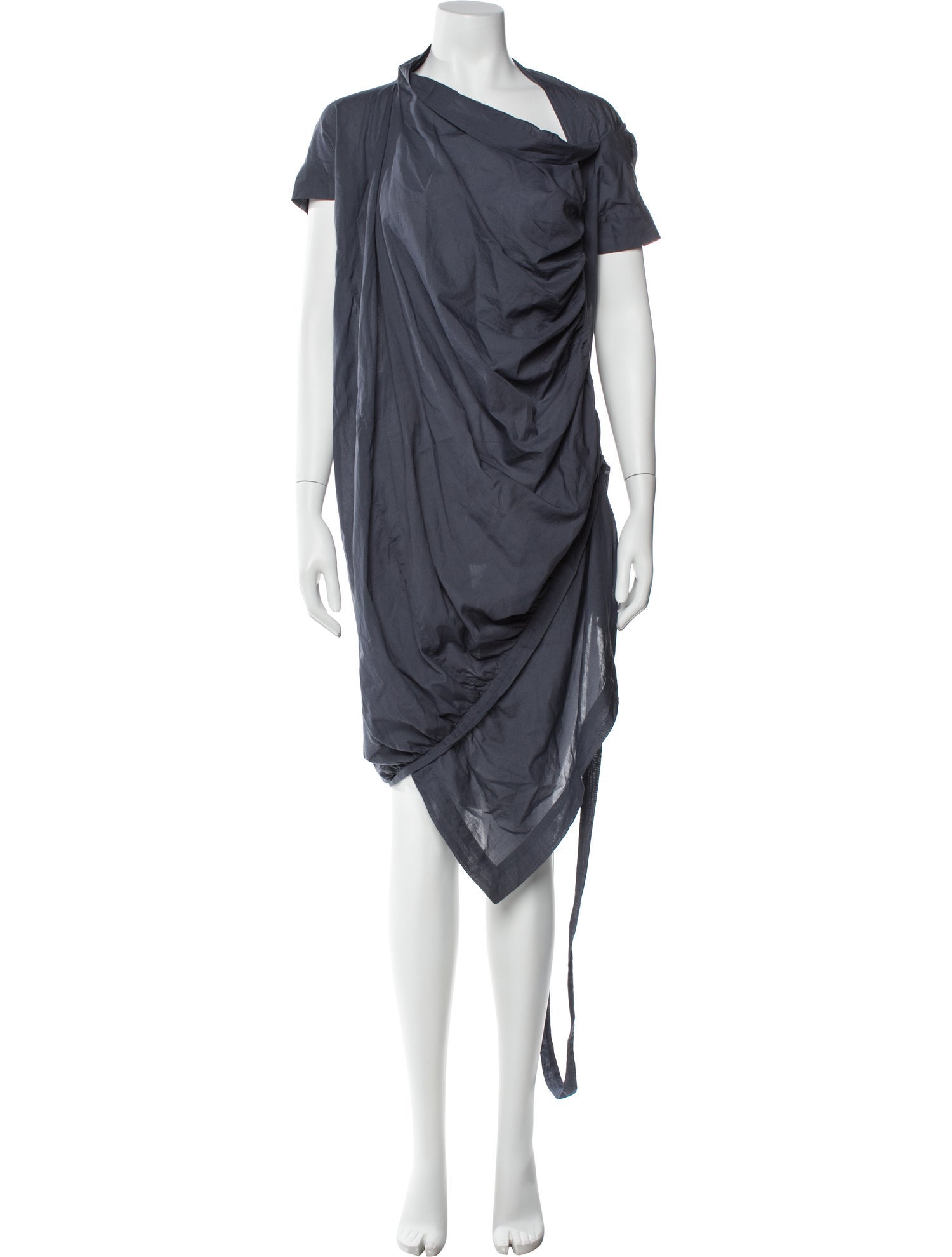 Vivienne Westwood Cowl Neck Midi Length Dress