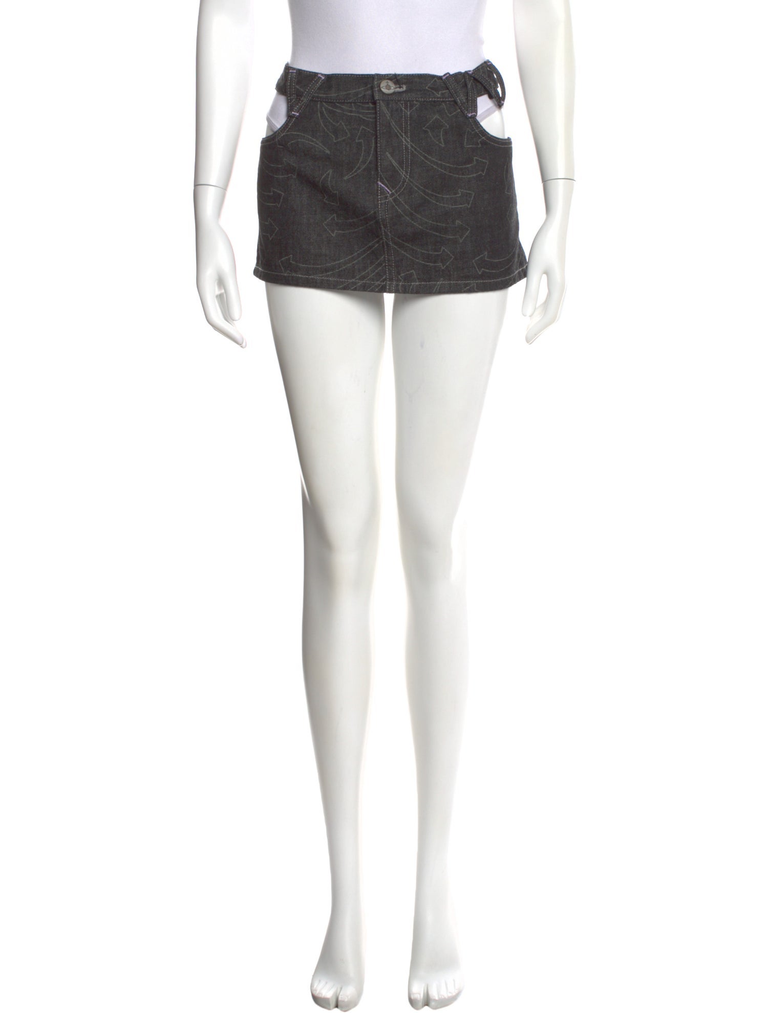 Vivienne Westwood Distressed Accents Mini Skirt w/ Tags