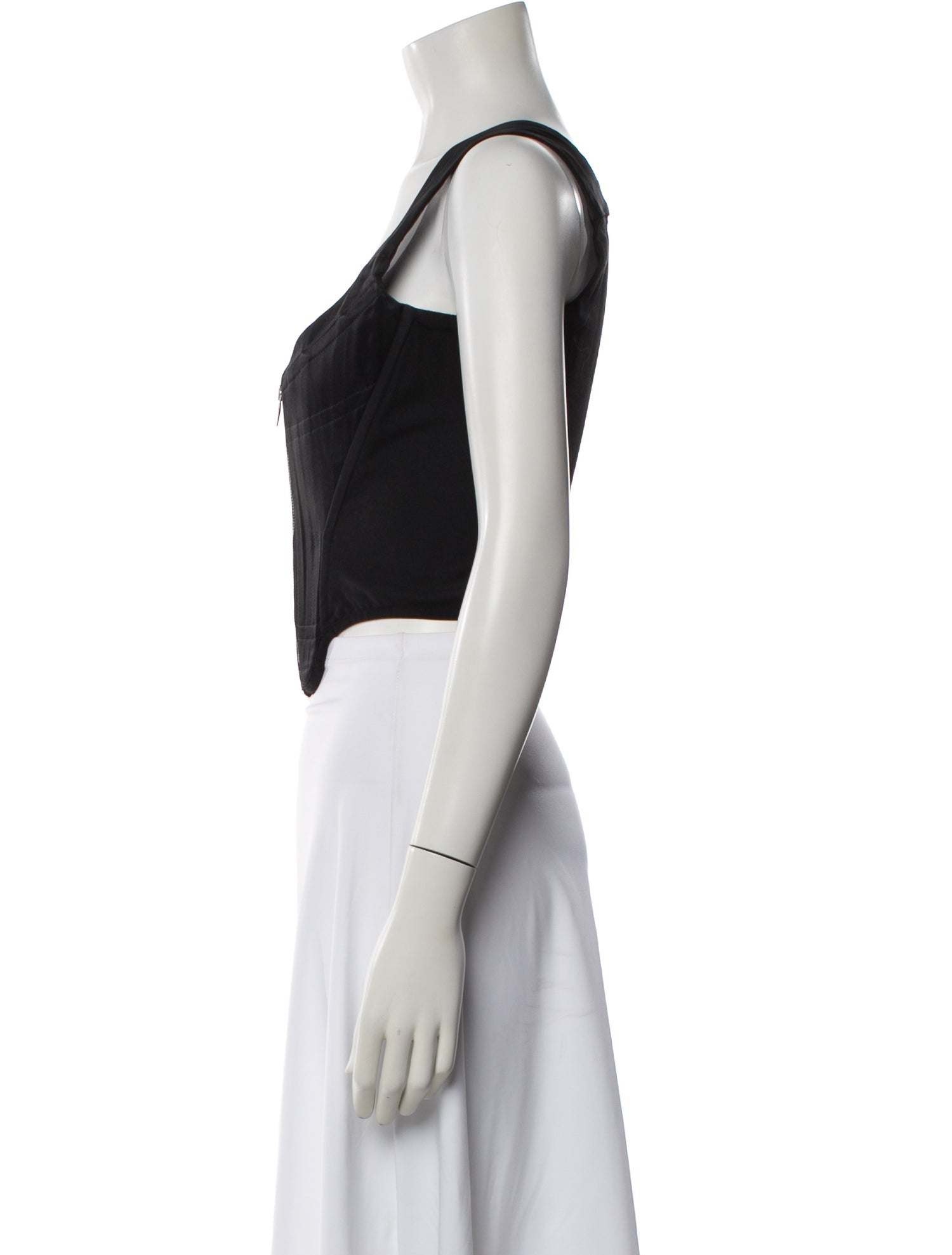 Vivienne Westwood Virgin Wool Scoop Neck Top