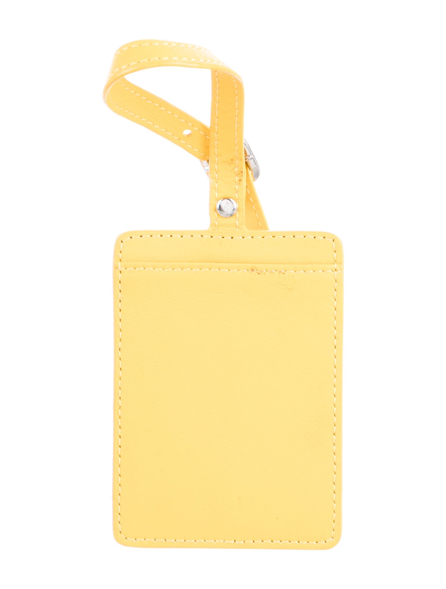 Vivienne Westwood Leather Luggage Tag