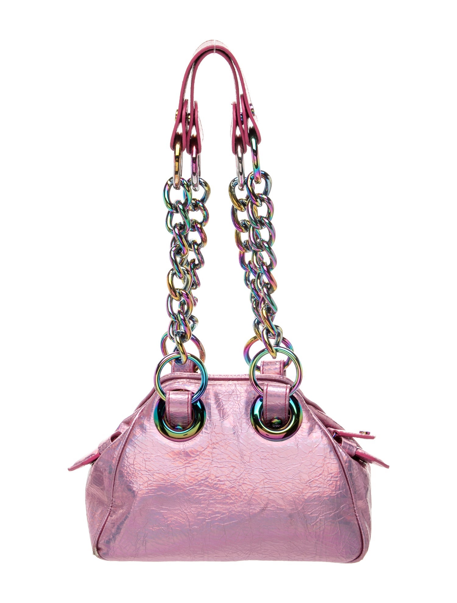Vivienne Westwood Leather Shoulder Bag - Metallic Shoulder Bags