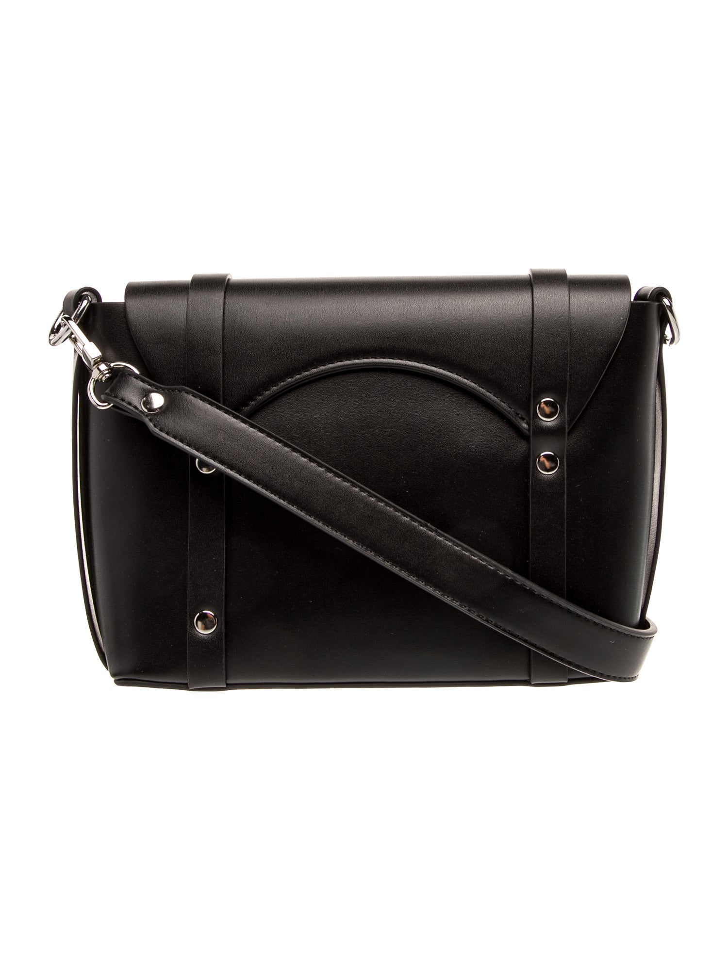 Vivienne Westwood Leather Crossbody Bag - Black Crossbody Bags