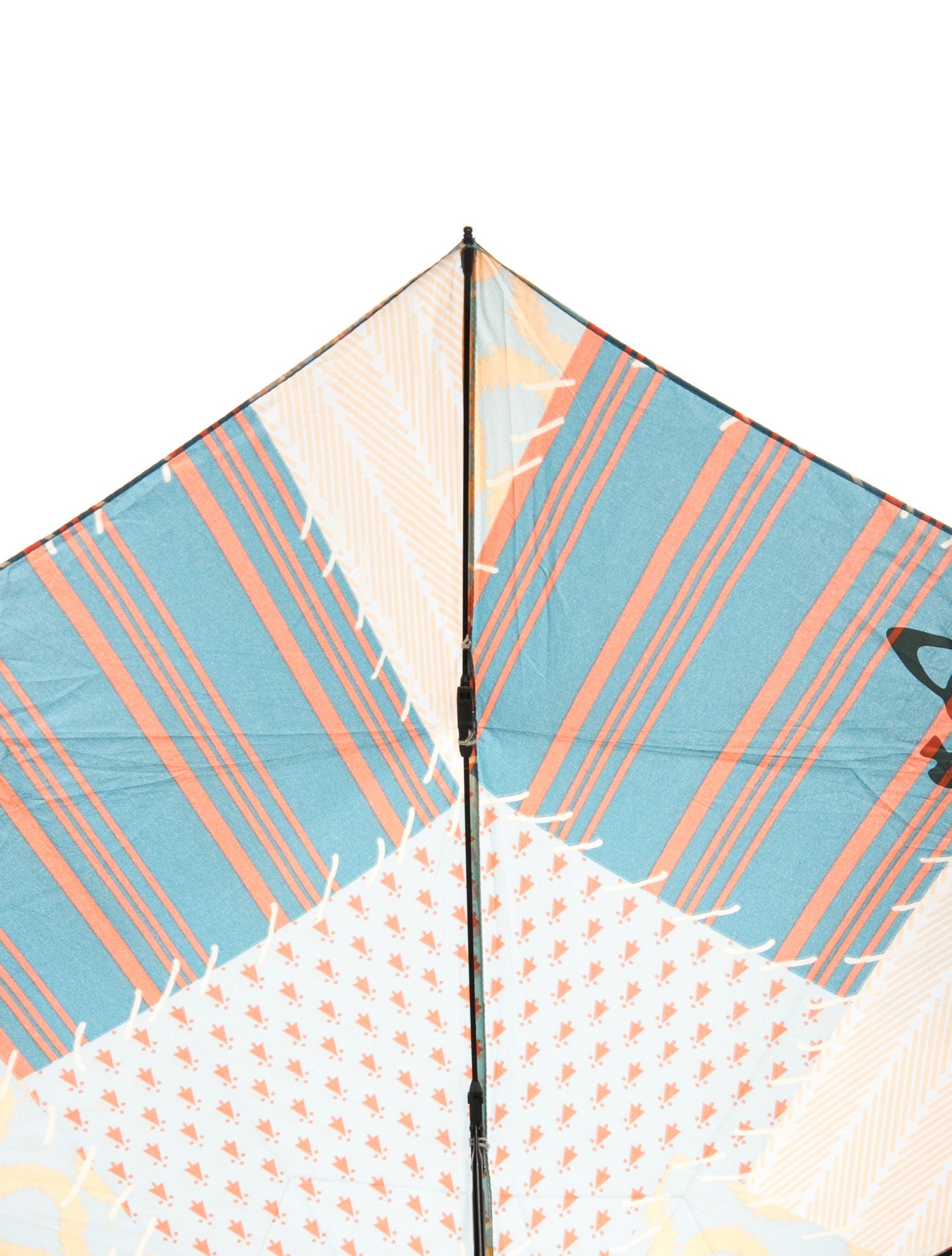 Vivienne Westwood Abstract Stripe Chevron Print Umbrella