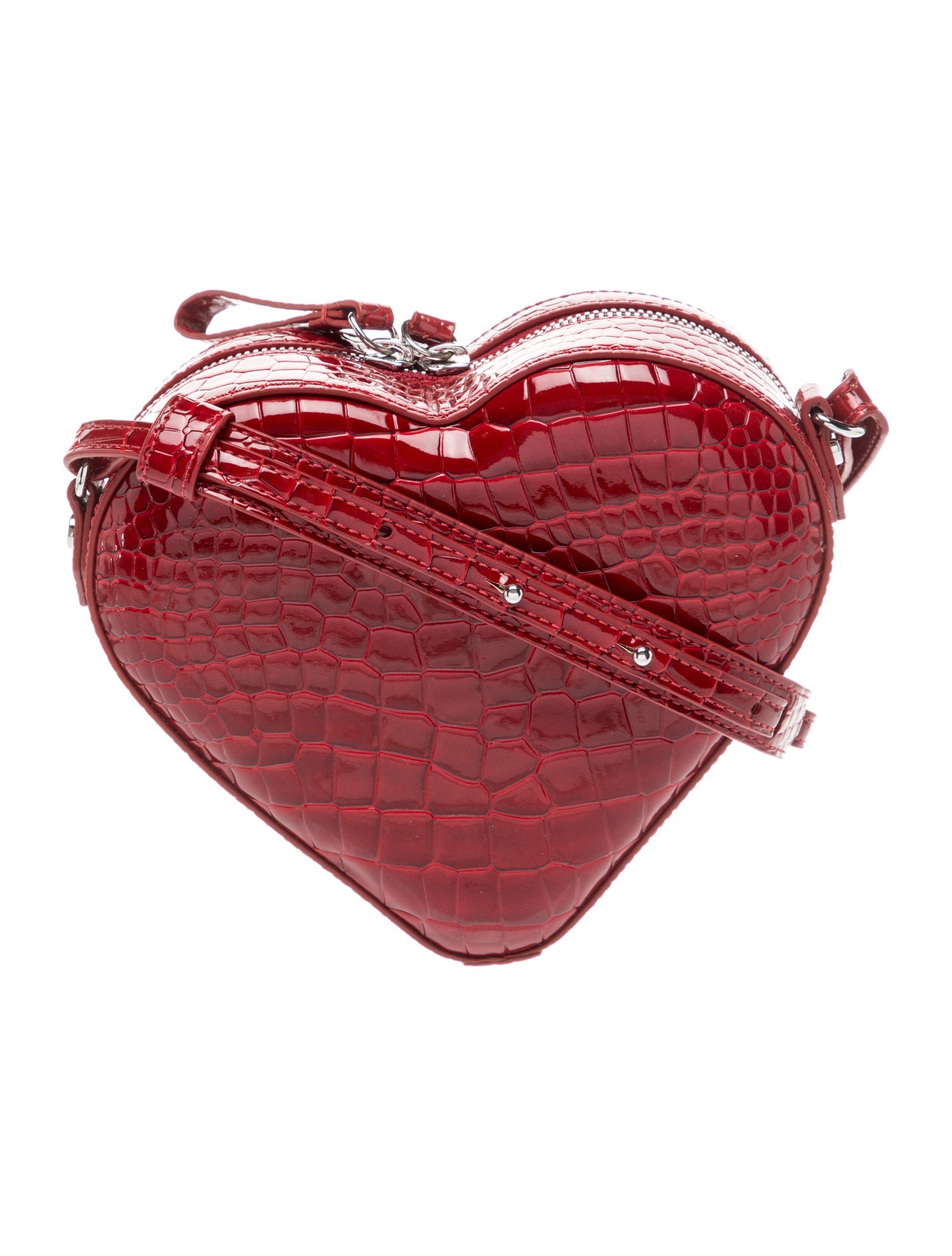 Vivienne Westwood Leather Crossbody Bag - Red Crossbody Bags