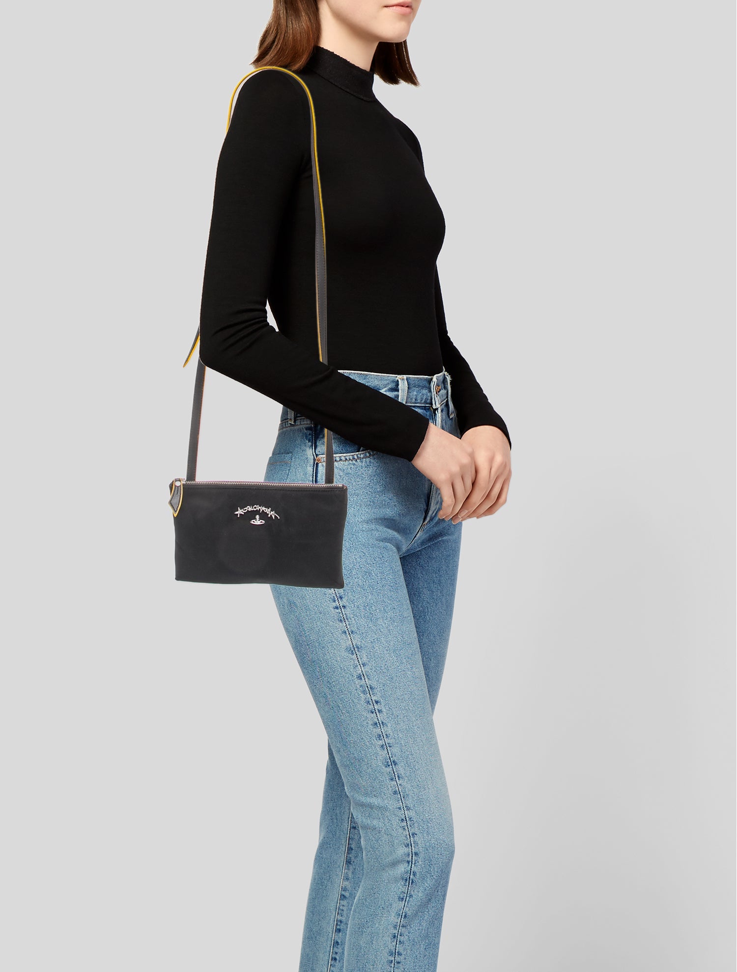 ヴィヴィアンウエストウッド Vivienne Westwood Anglomania Medium Kelly Bag - Red Handle Bags