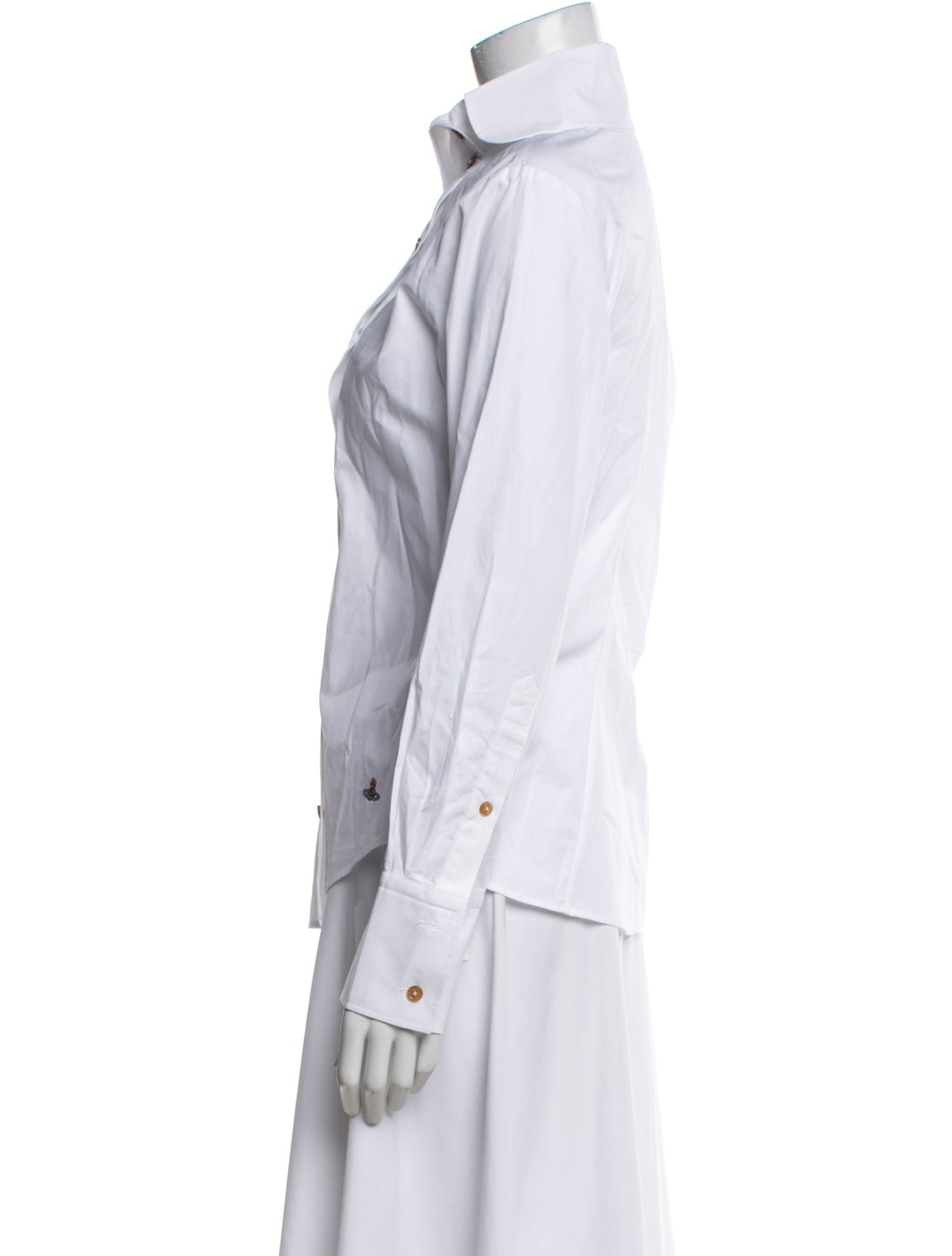 Vivienne Westwood Long Sleeve Button-Up Top