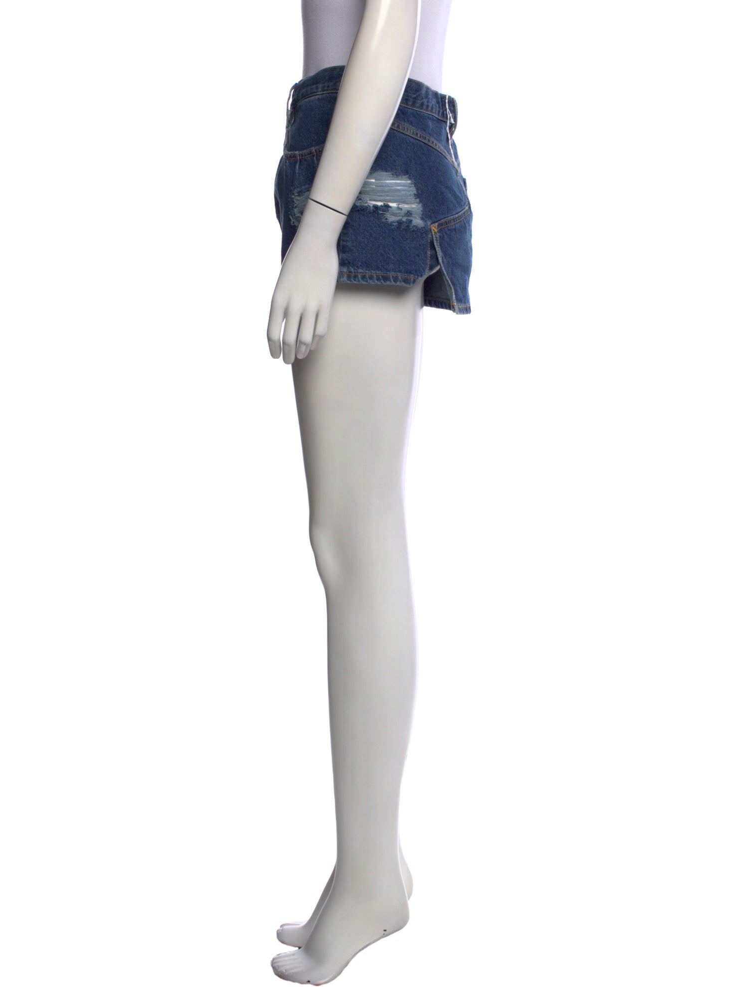 Vivienne Westwood Distressed Accents Mini Skirt