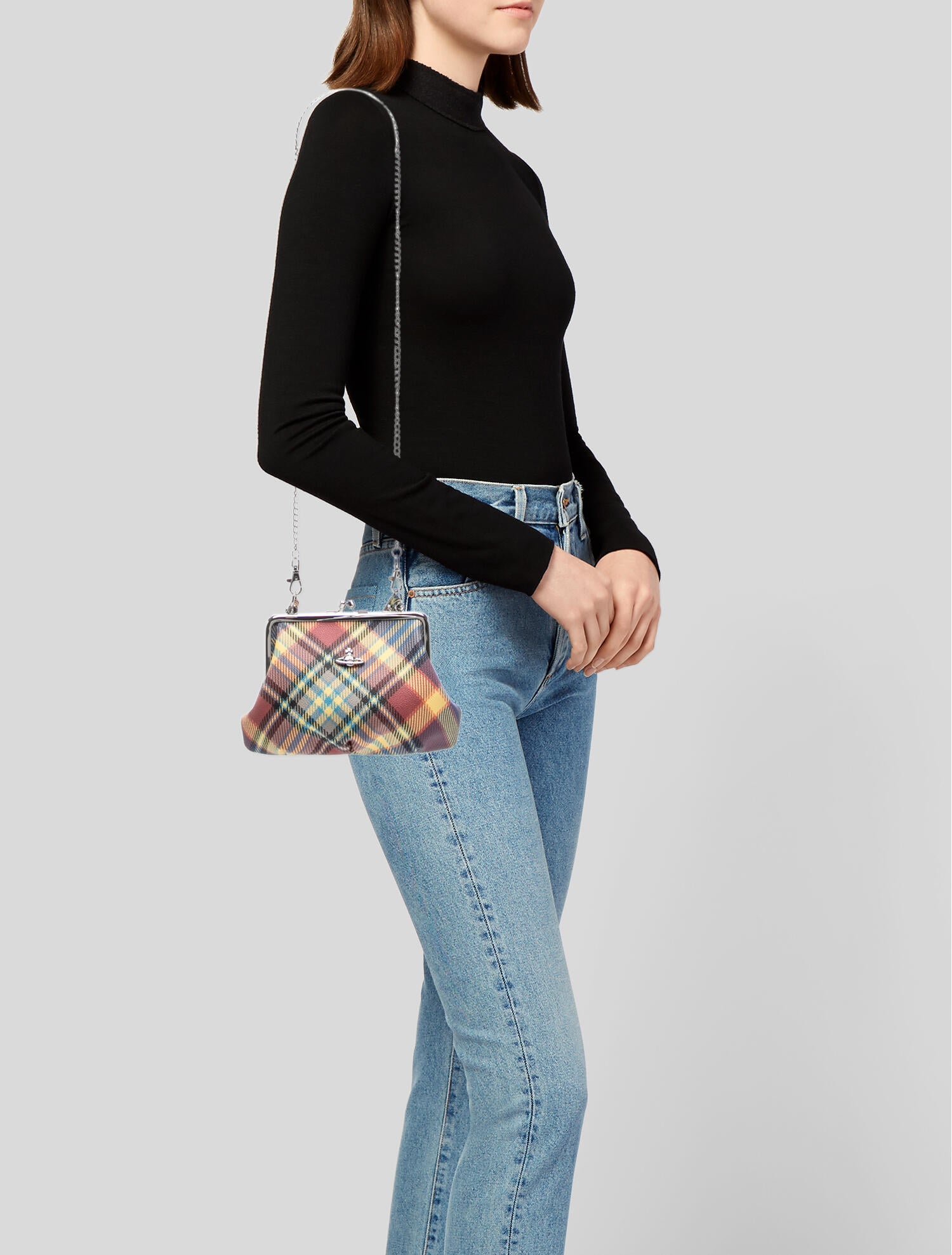 Vivienne Westwood Rosa Chancery Heart Bag - Pink Handle Bags