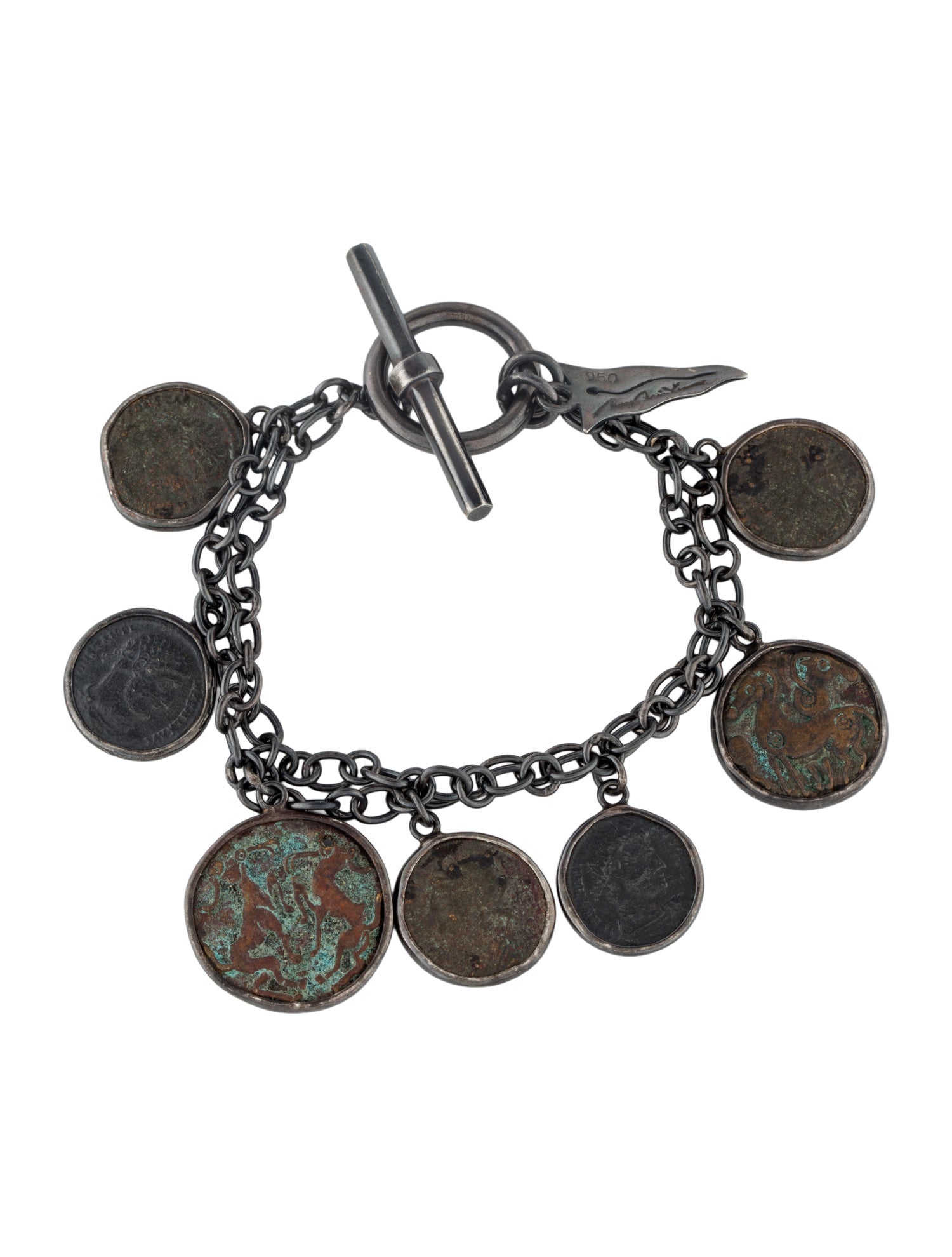 Barry Brinker Vintage Multi-Charm Bracelet