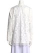 Vika Gazinskaya Lace Crew Neck Blouse