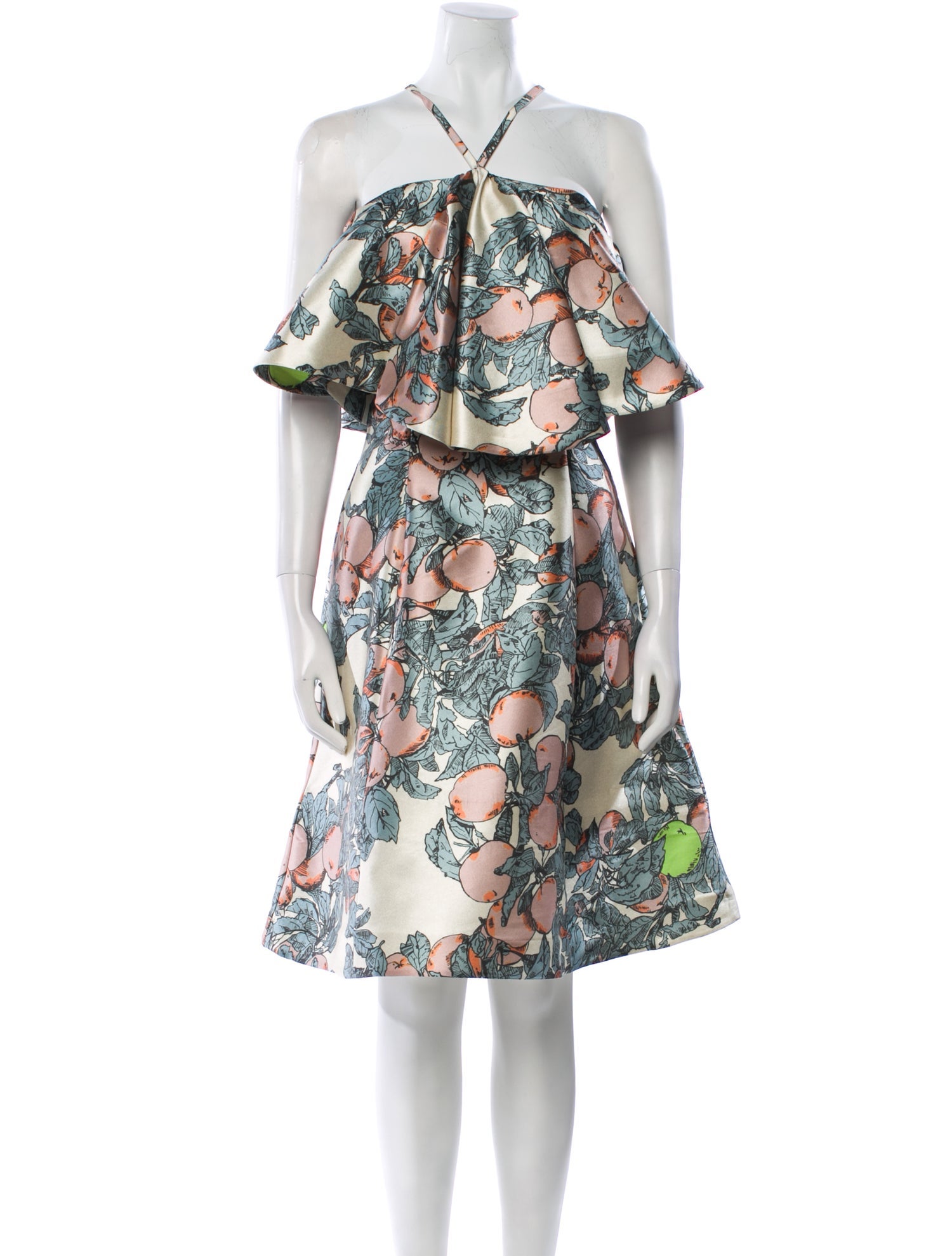 Vika Gazinskaya Floral Print Mini Dress