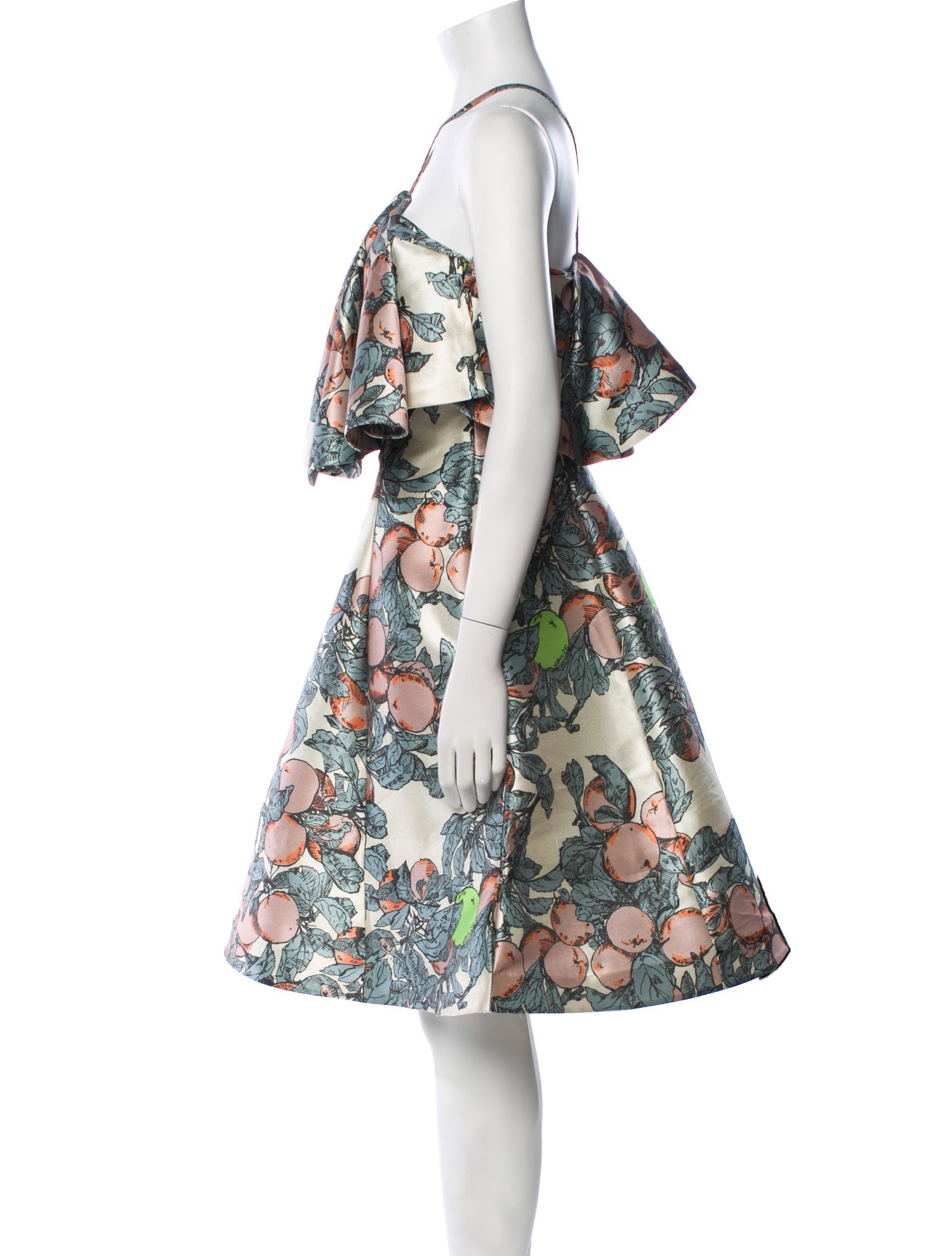 Vika Gazinskaya Floral Print Mini Dress