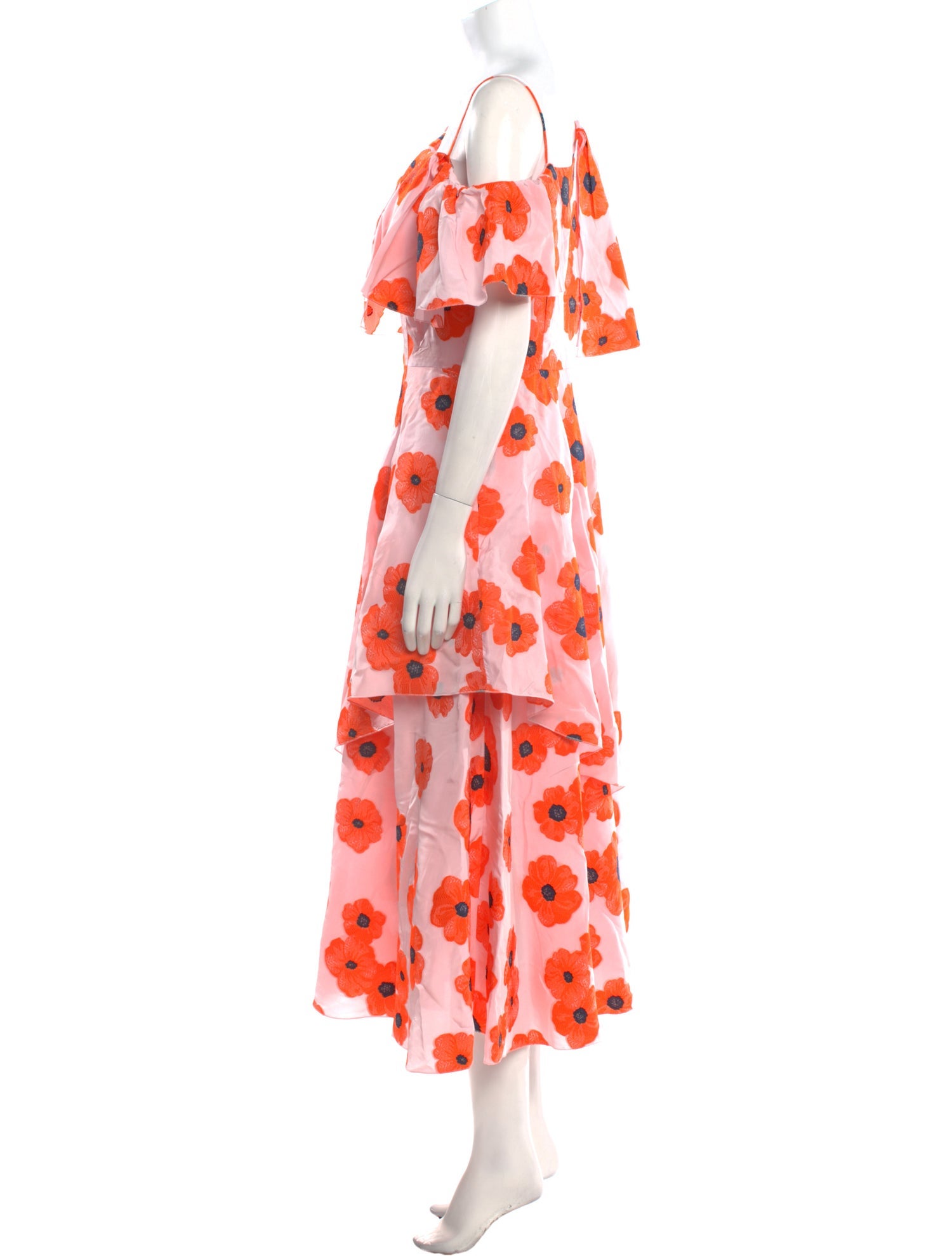 Vika Gazinskaya Floral Print Long Dress
