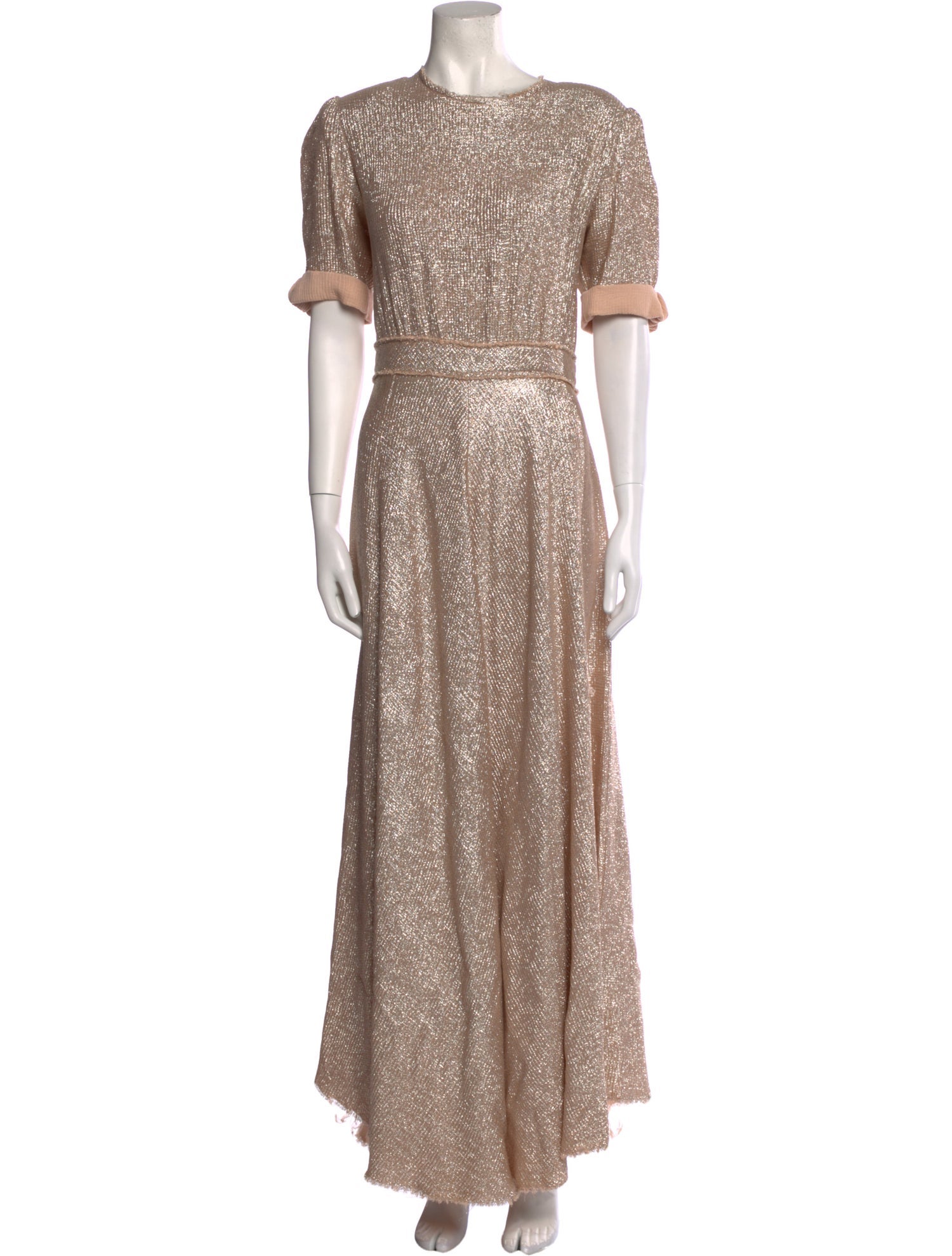 Vika Gazinskaya Wool Long Dress