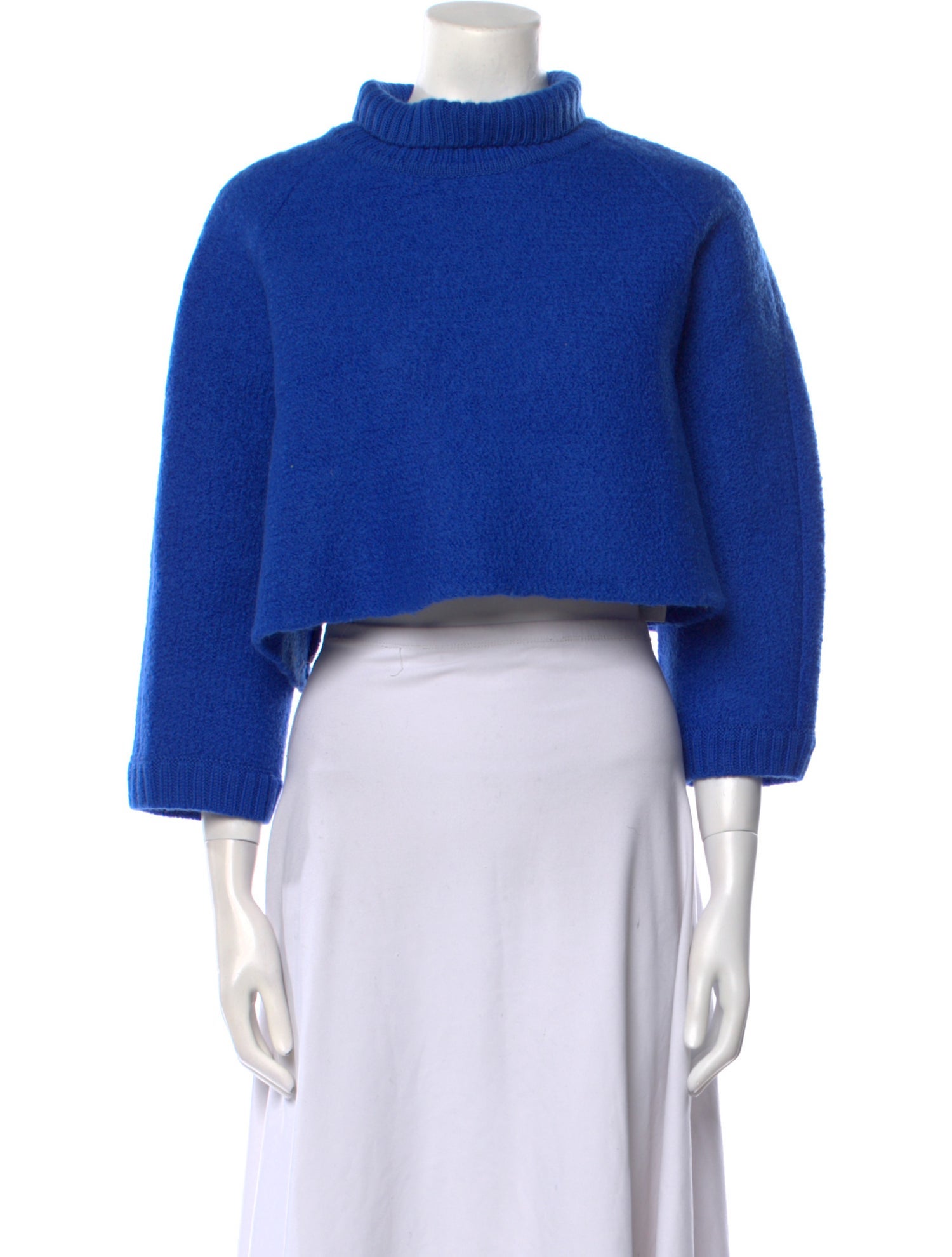 Vika Gazinskaya Wool Mock Neck Sweater
