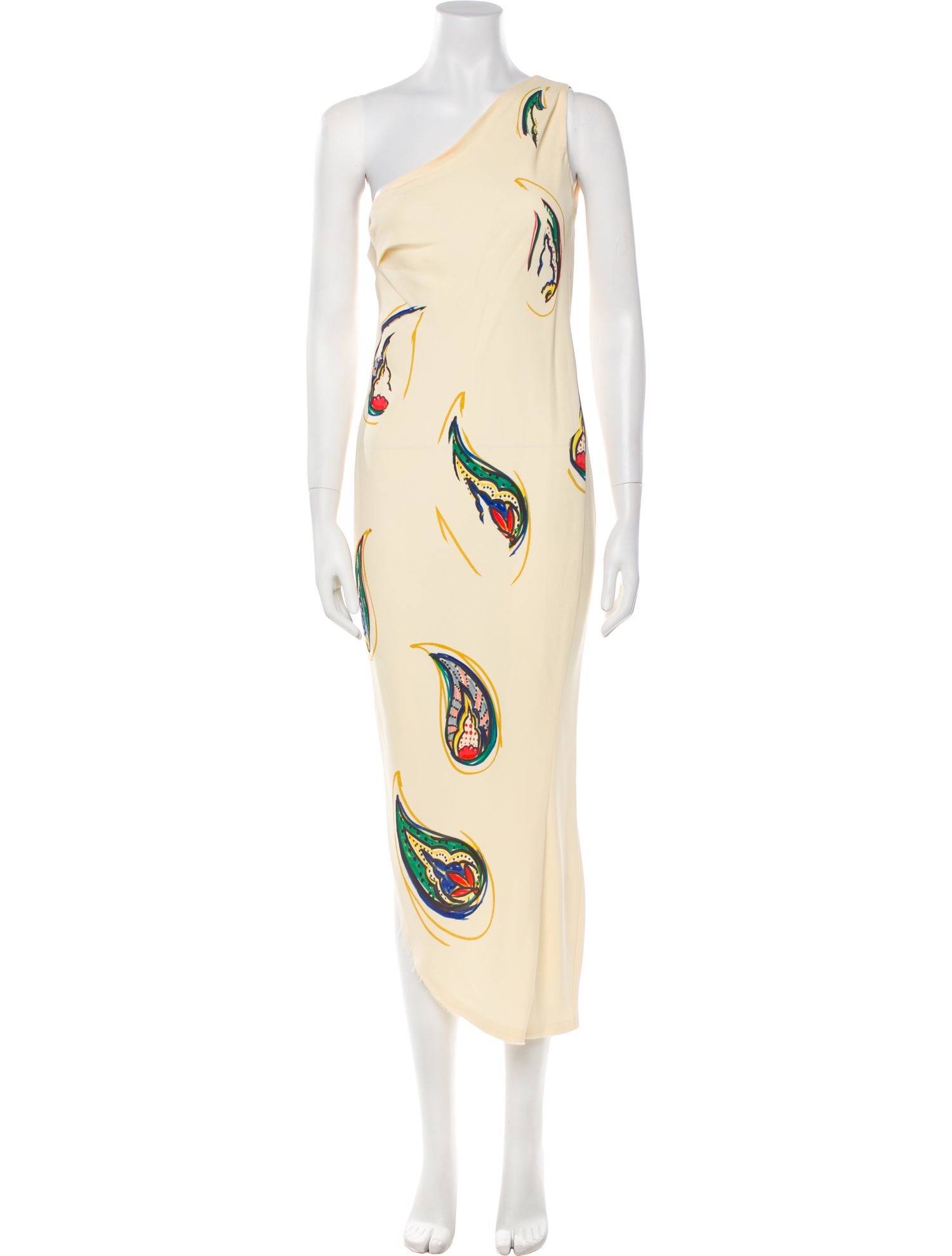 Vika Gazinskaya Graphic Print Long Dress