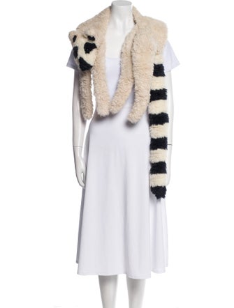 Vika Gazinskaya Alpaca Striped Shawl