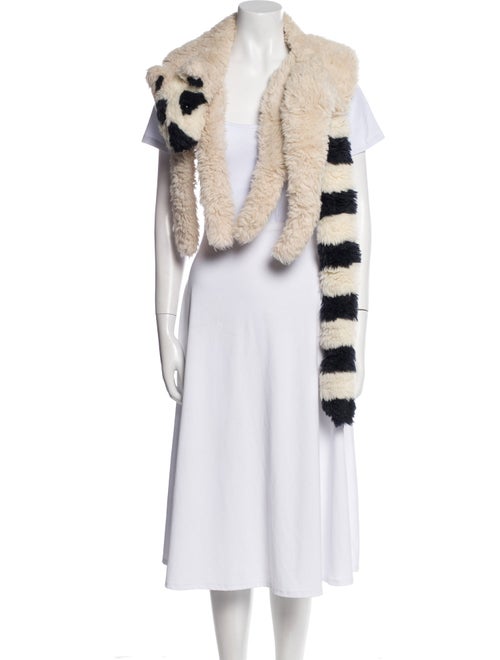 Vika Gazinskaya Alpaca Striped Shawl