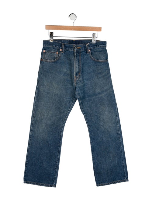 Valentino x Levi's High-Rise Wide Leg Jeans