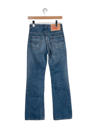 Valentino x Levi's Mid-Rise Wide Leg Jeans