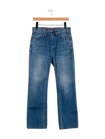 Valentino x Levi's Mid-Rise Wide Leg Jeans