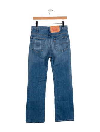 Valentino x Levi's Mid-Rise Wide Leg Jeans