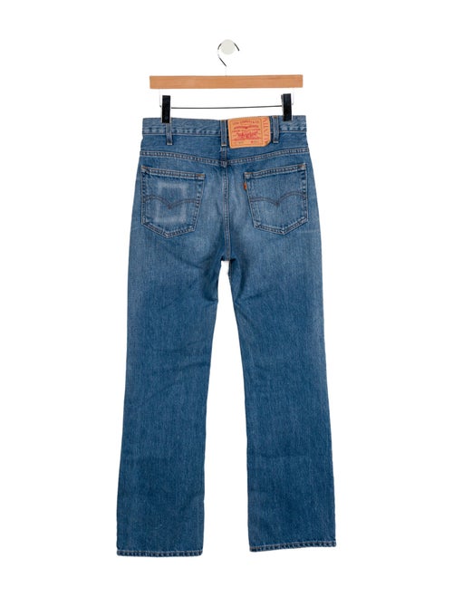 Valentino x Levi's Mid-Rise Wide Leg Jeans