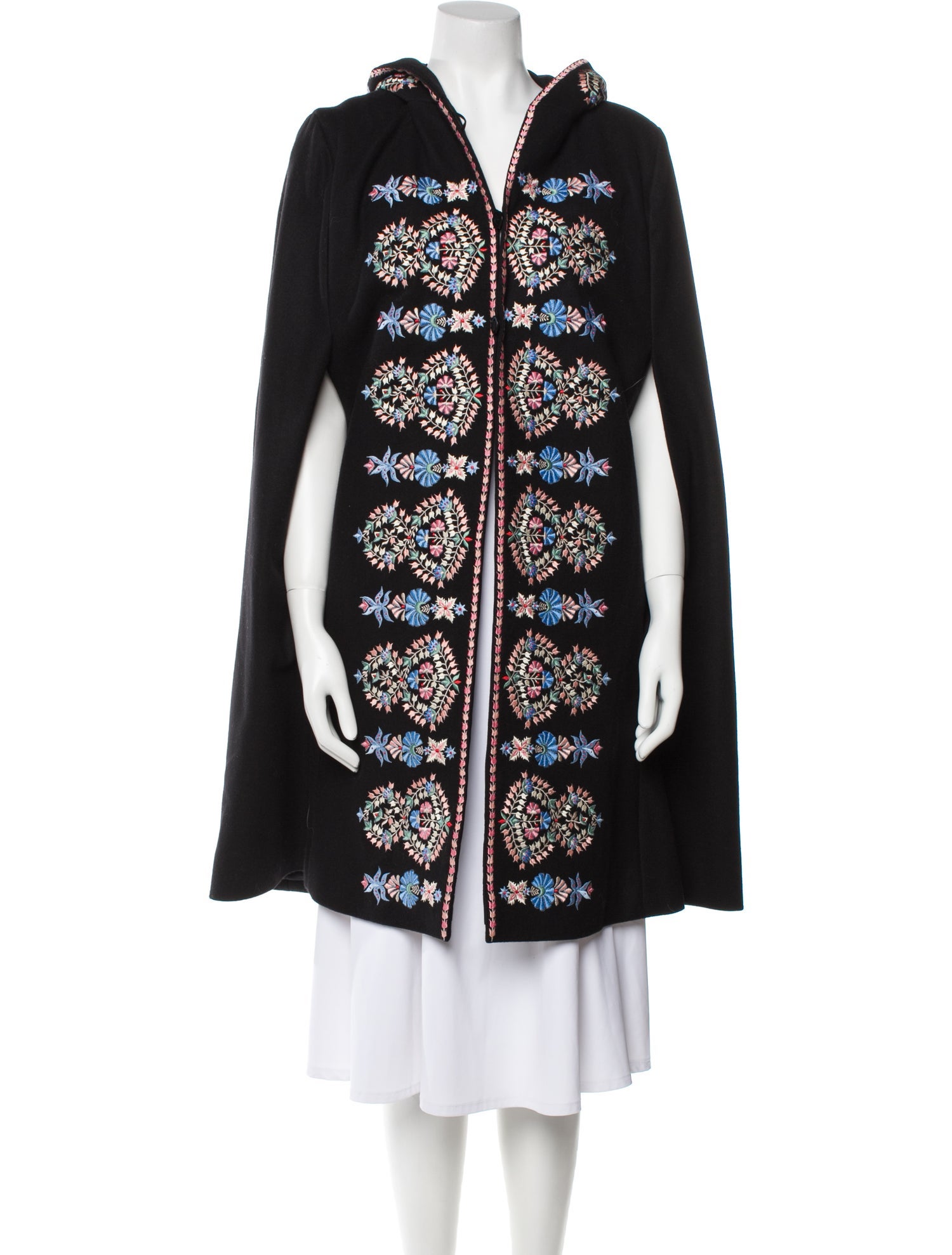 Vilshenko Virgin Wool Printed Coat