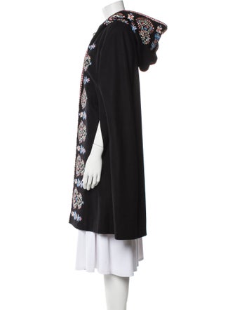 Vilshenko Virgin Wool Printed Coat