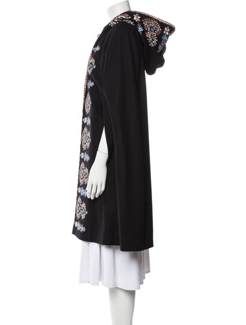 Vilshenko Virgin Wool Printed Coat