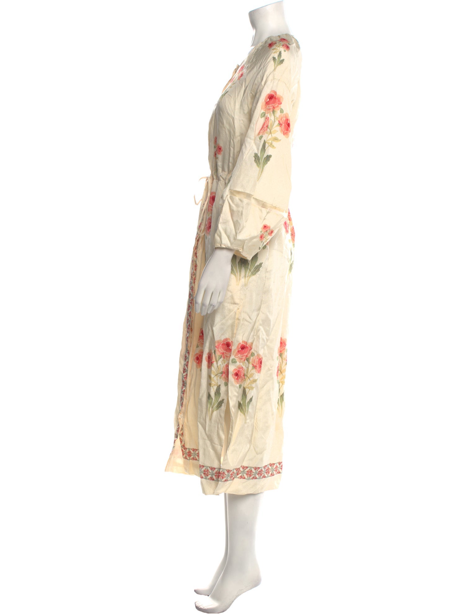 Vilshenko Silk Long Dress