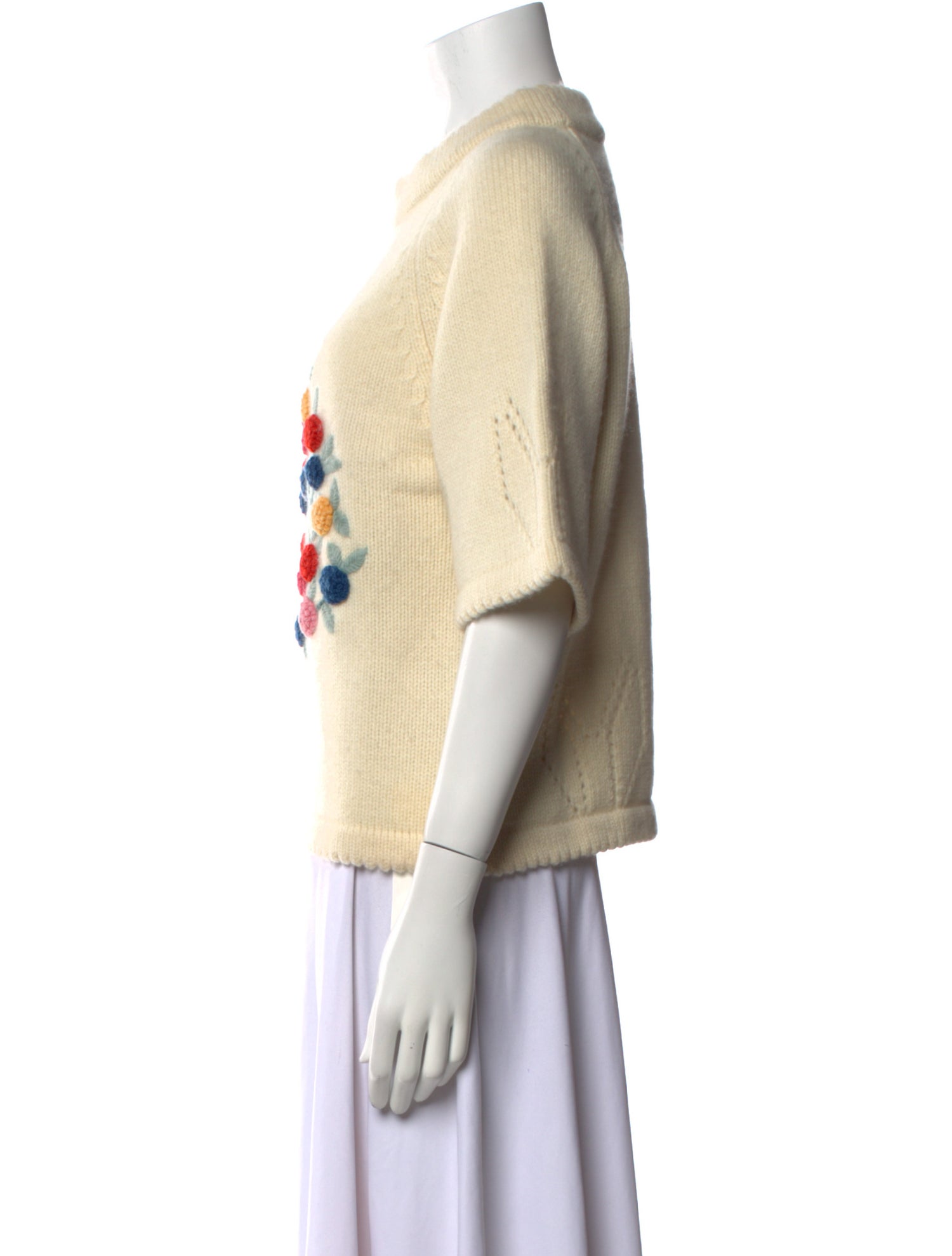 Vilshenko Wool Graphic Print Sweater