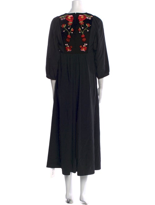 Vilshenko Silk Midi Length Dress