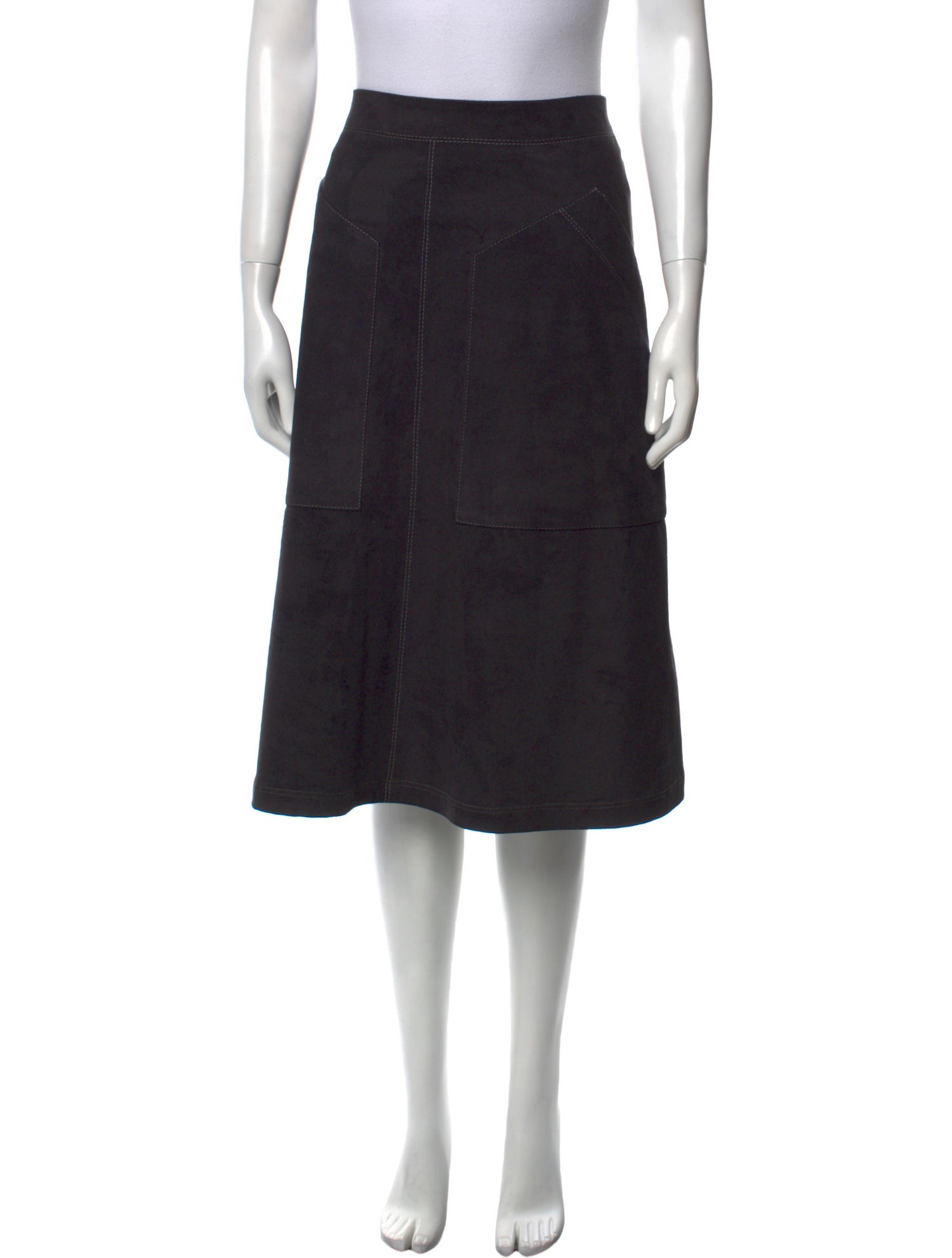 Vilshenko Virgin Wool Knee-Length Skirt