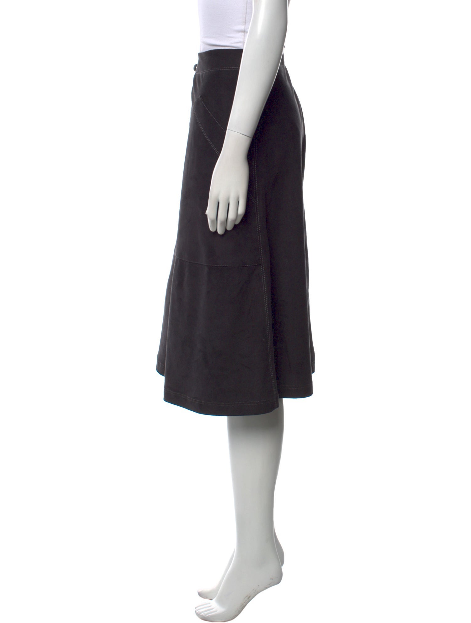 Vilshenko Virgin Wool Knee-Length Skirt